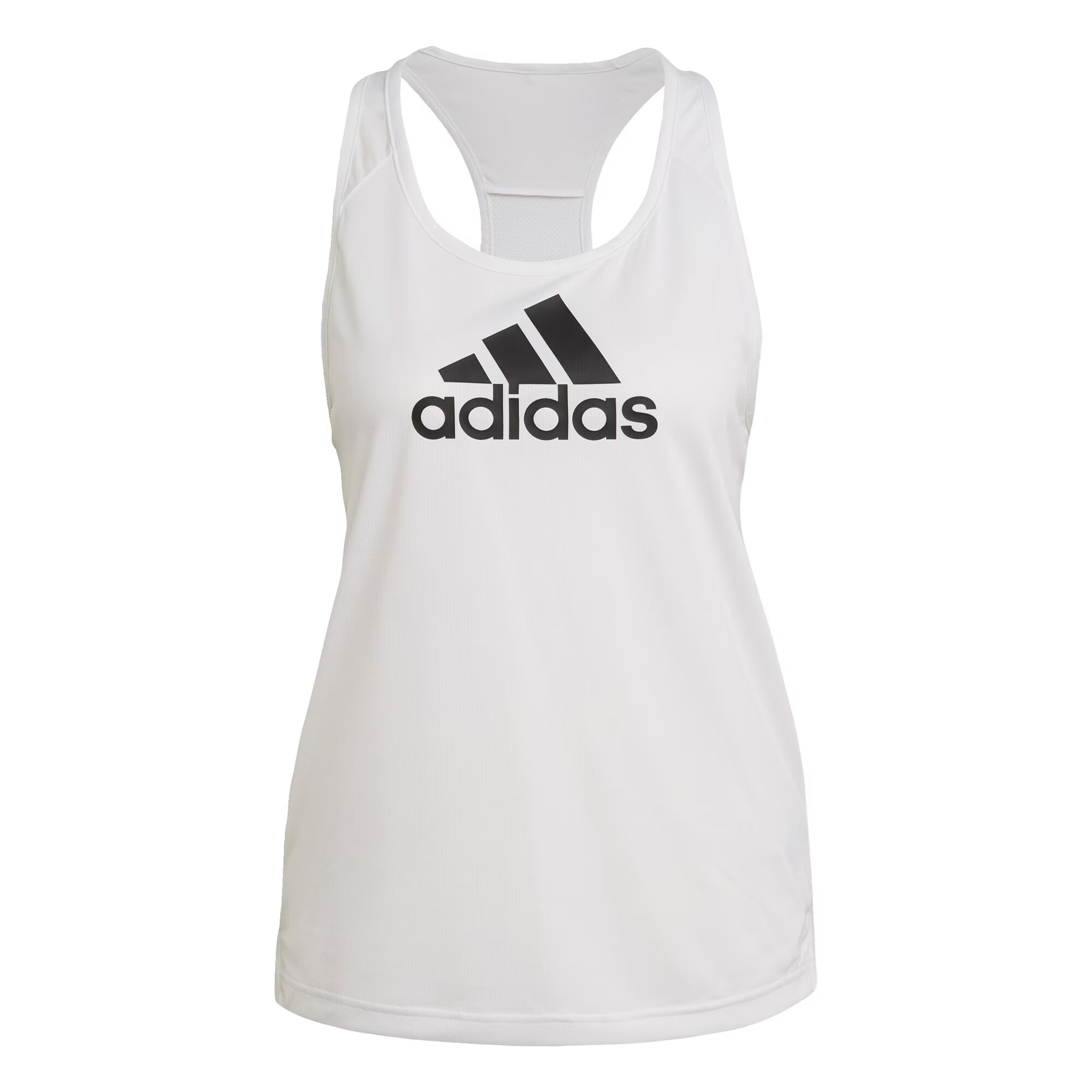 ADIDAS SPORTSWEAR Športni top črna / bela - Pepit.si