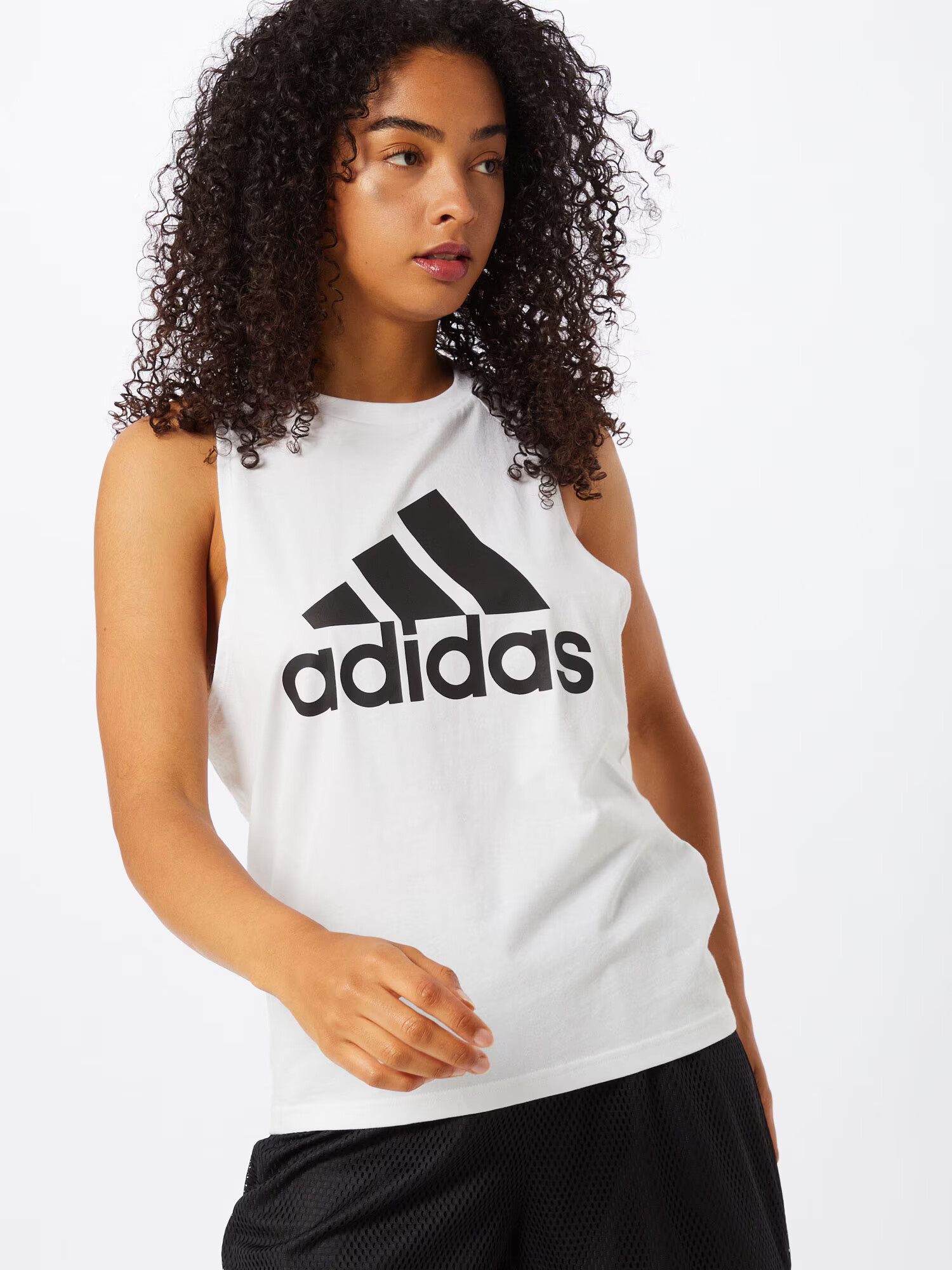 ADIDAS SPORTSWEAR Športni top 'Bosko' črna / bela - Pepit.si