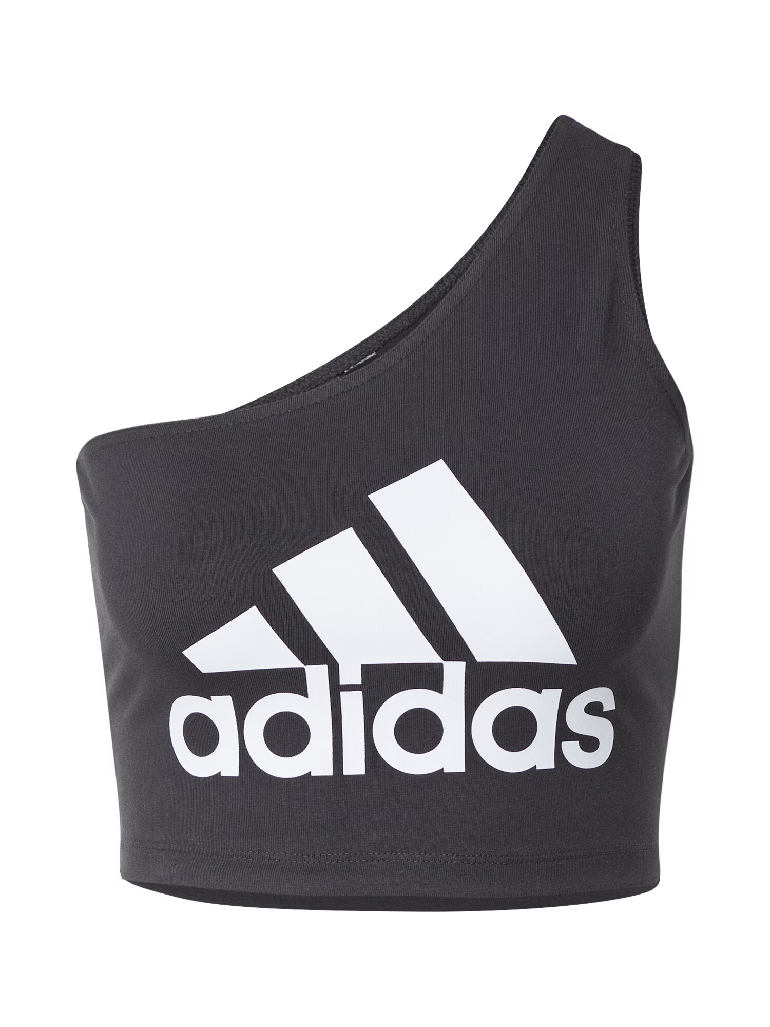 ADIDAS SPORTSWEAR Športni top črna / bela - Pepit.si