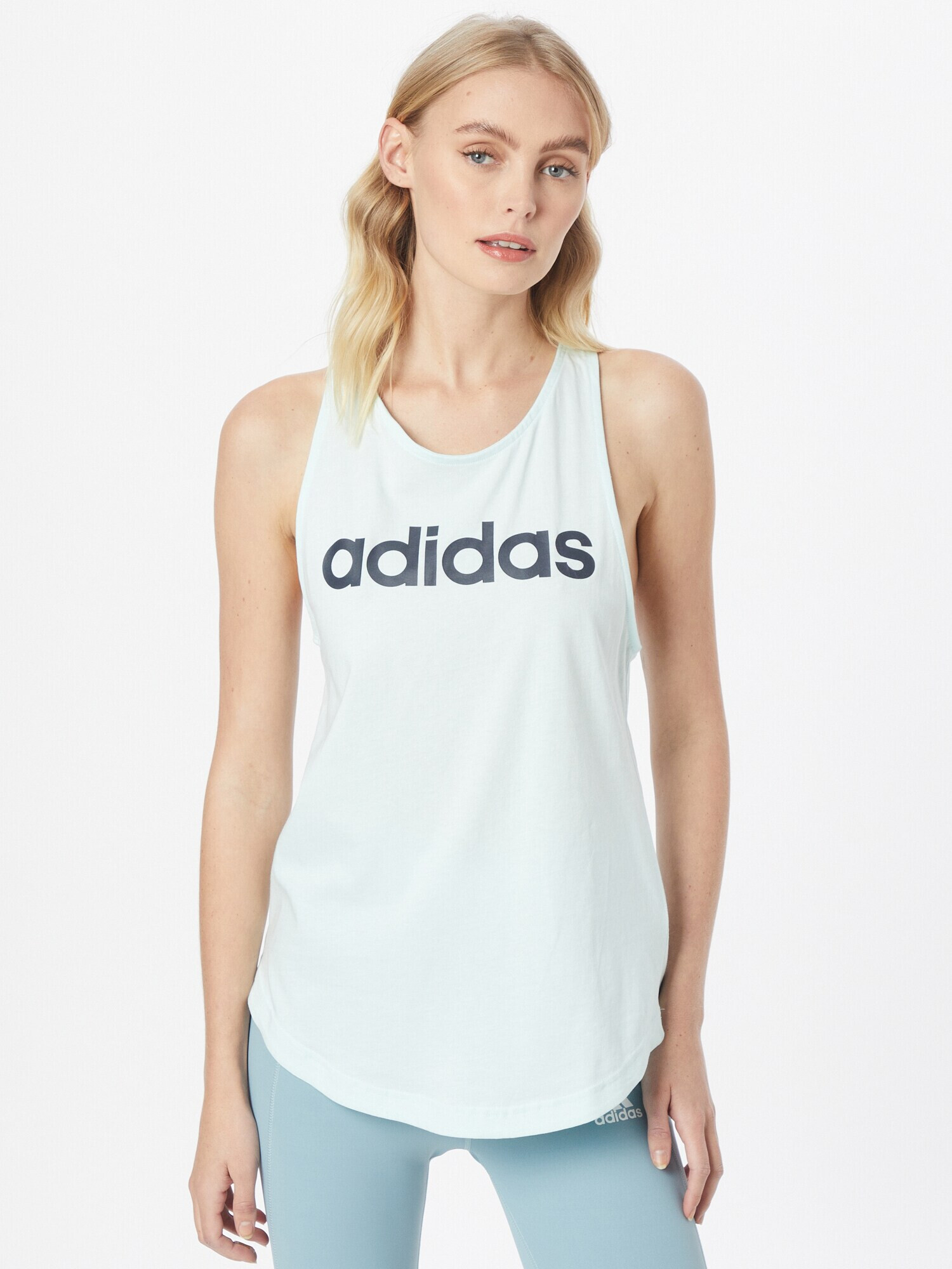 ADIDAS SPORTSWEAR Športni top svetlo modra / temno modra - Pepit.si