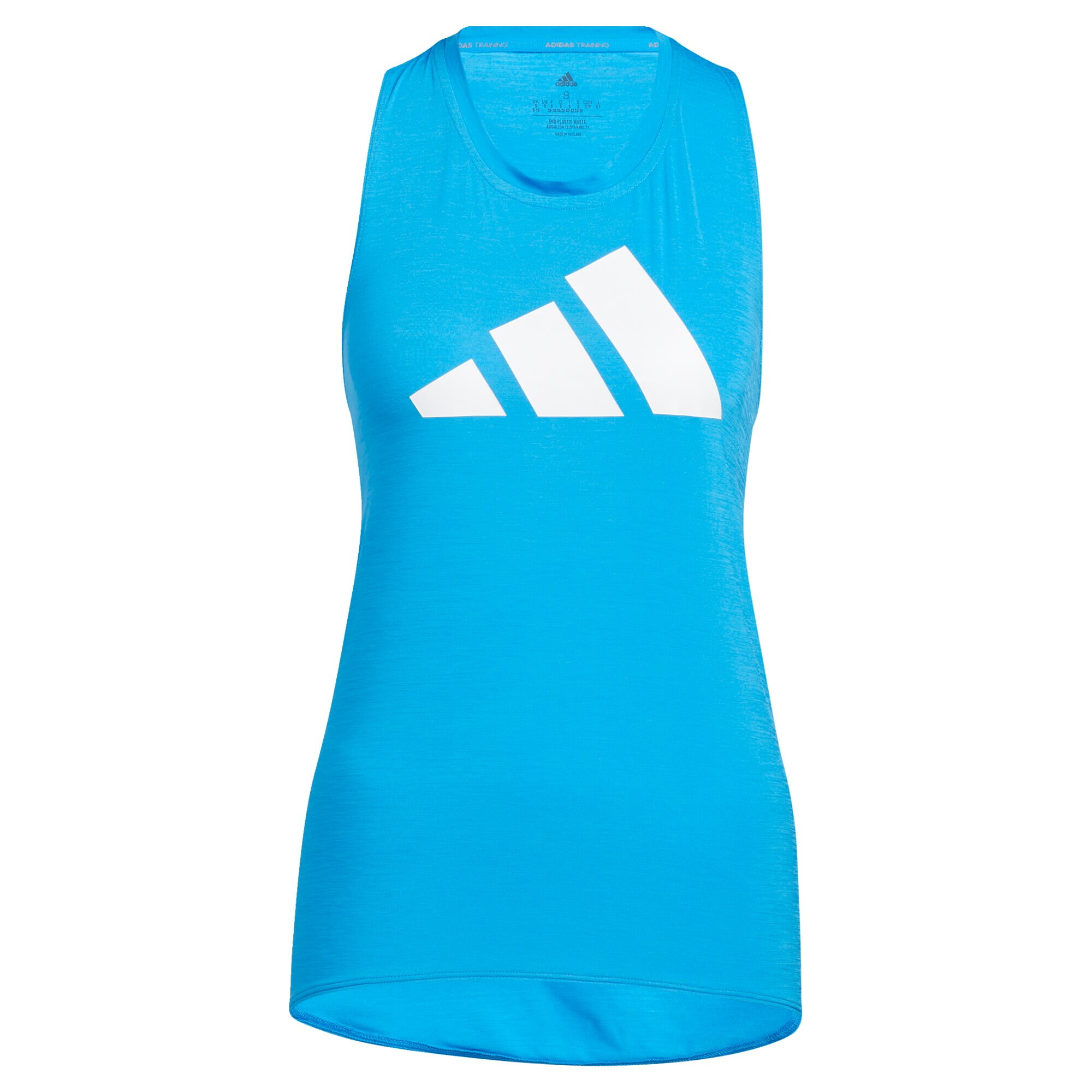 ADIDAS SPORTSWEAR Športni top voda / črna / bela - Pepit.si