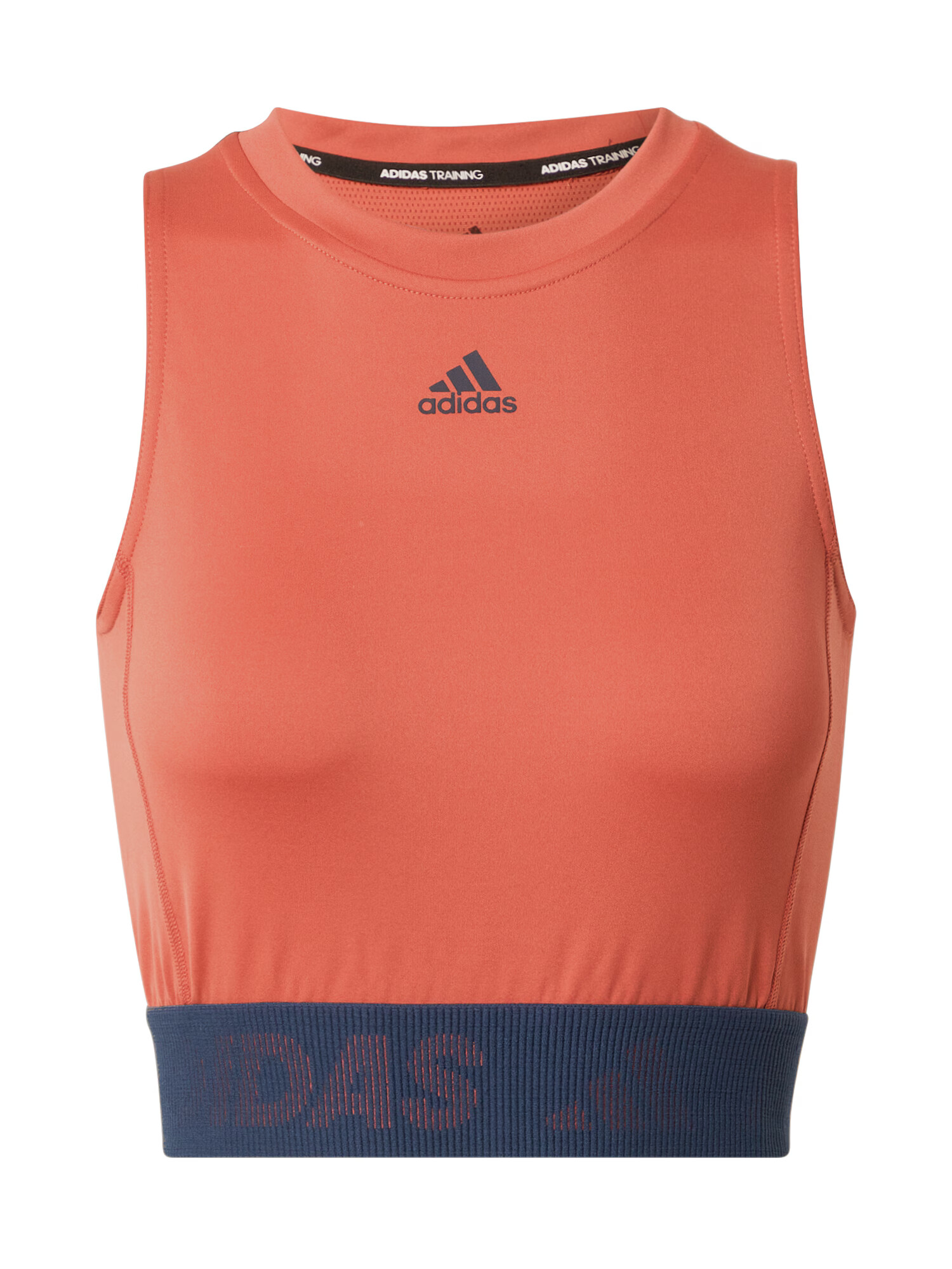 ADIDAS PERFORMANCE Športni top oranžno rdeča / temno modra - Pepit.si