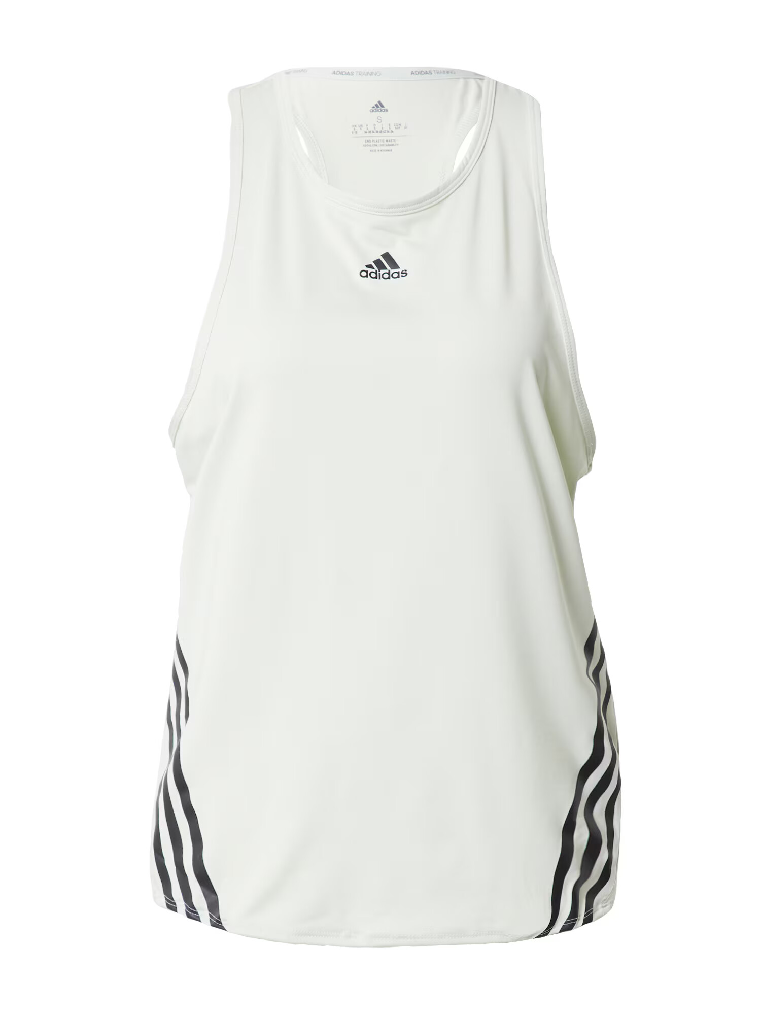 ADIDAS SPORTSWEAR Športni top pastelno zelena / črna - Pepit.si