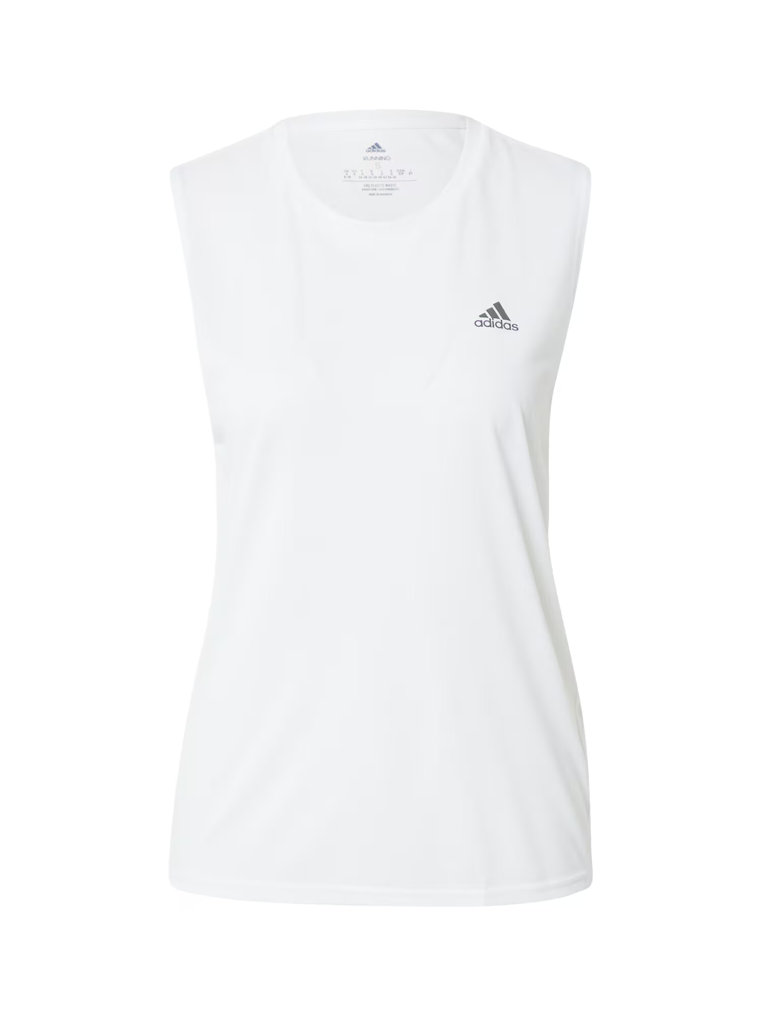 ADIDAS SPORTSWEAR Športni top temno siva / bela - Pepit.si