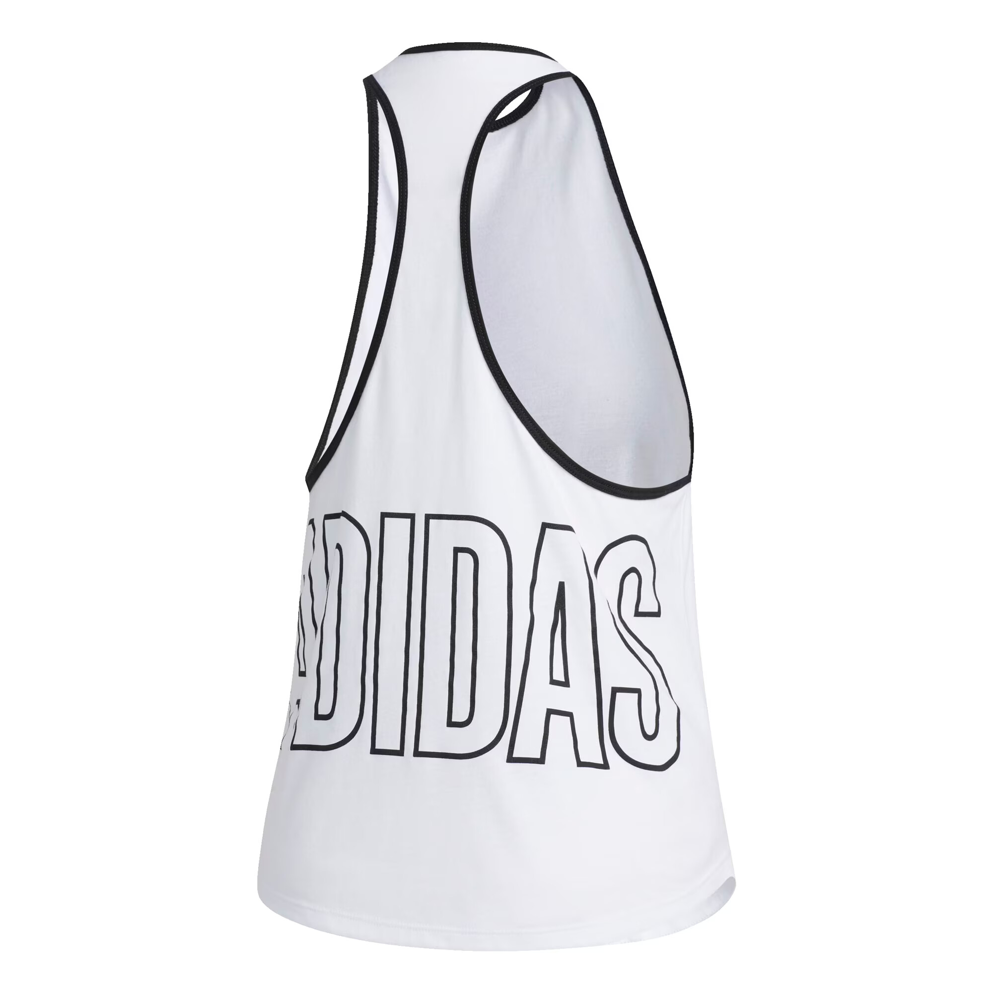 ADIDAS SPORTSWEAR Športni top črna / bela - Pepit.si