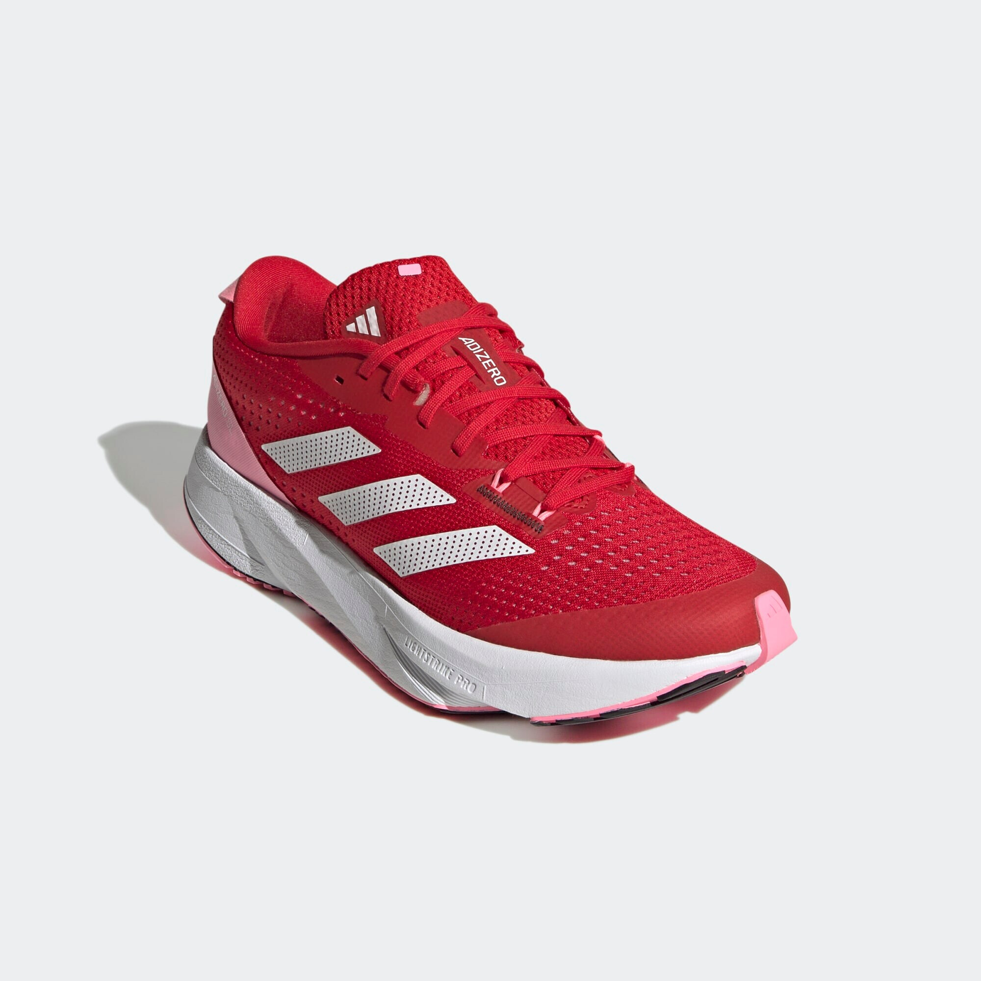 ADIDAS PERFORMANCE Tekaški čevelj 'Adizero' roza / rdeča / bela - Pepit.si