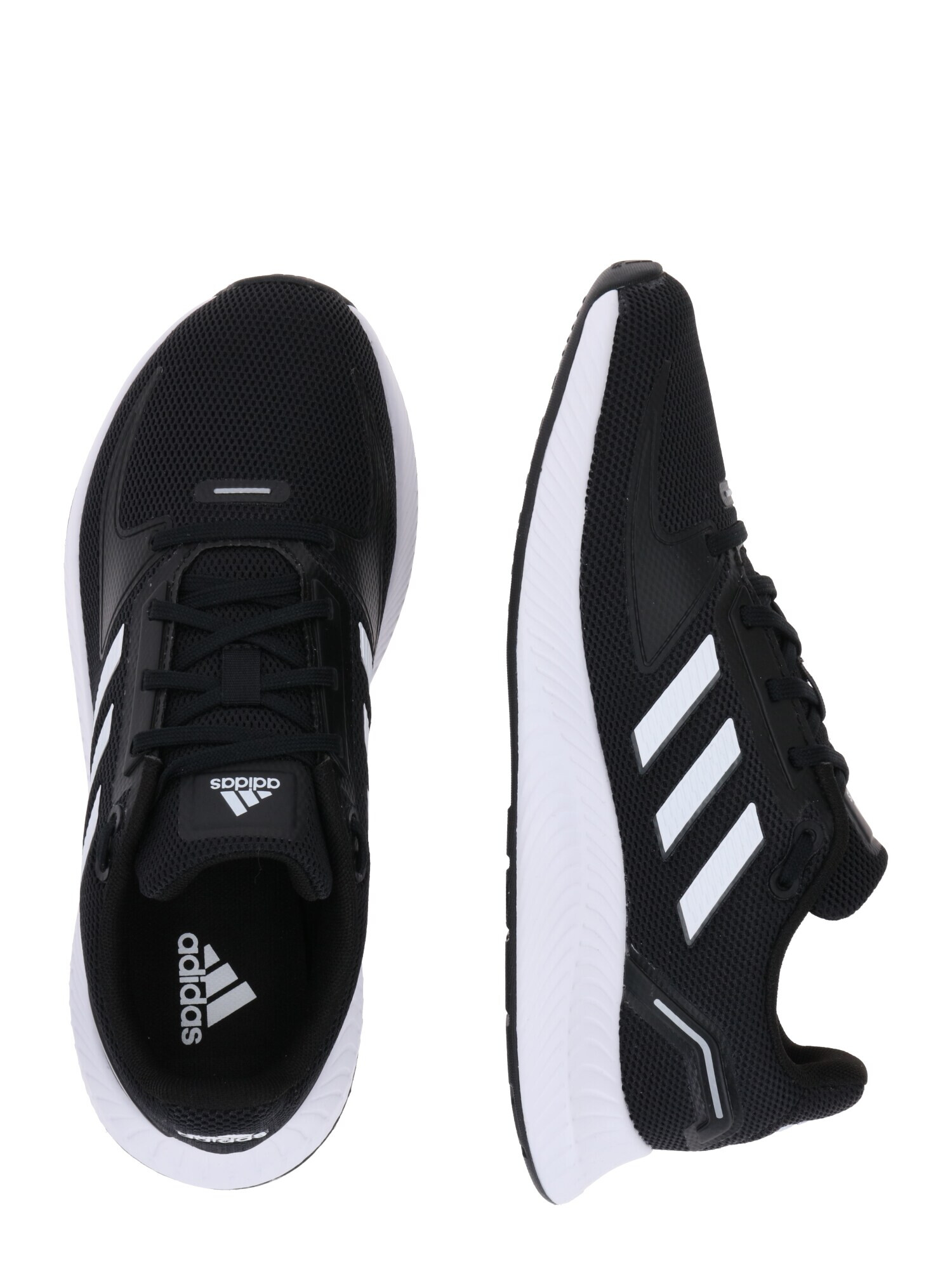 ADIDAS SPORTSWEAR Tekaški čevelj 'Falcon' črna / bela - Pepit.si