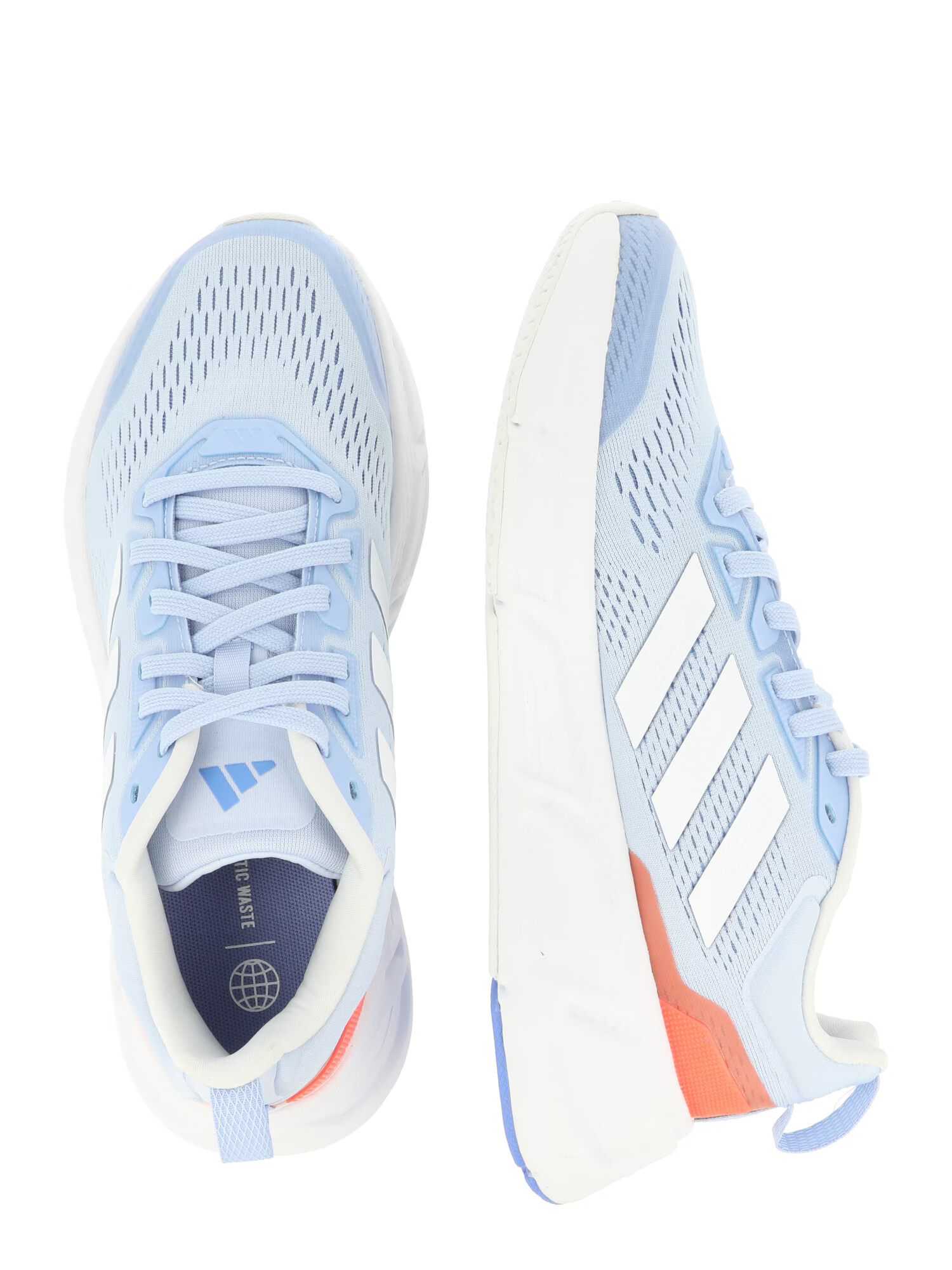 ADIDAS SPORTSWEAR Nizke superge modra / svetlo modra / oranžna / bela - Pepit.si