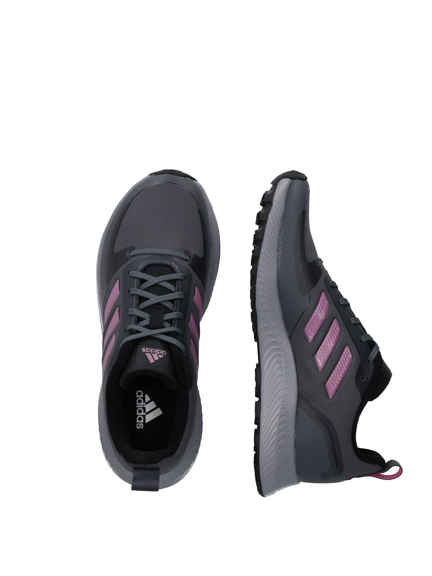 ADIDAS SPORTSWEAR Nizke superge 'Run Falcon 2.0' temno siva / lila - Pepit.si