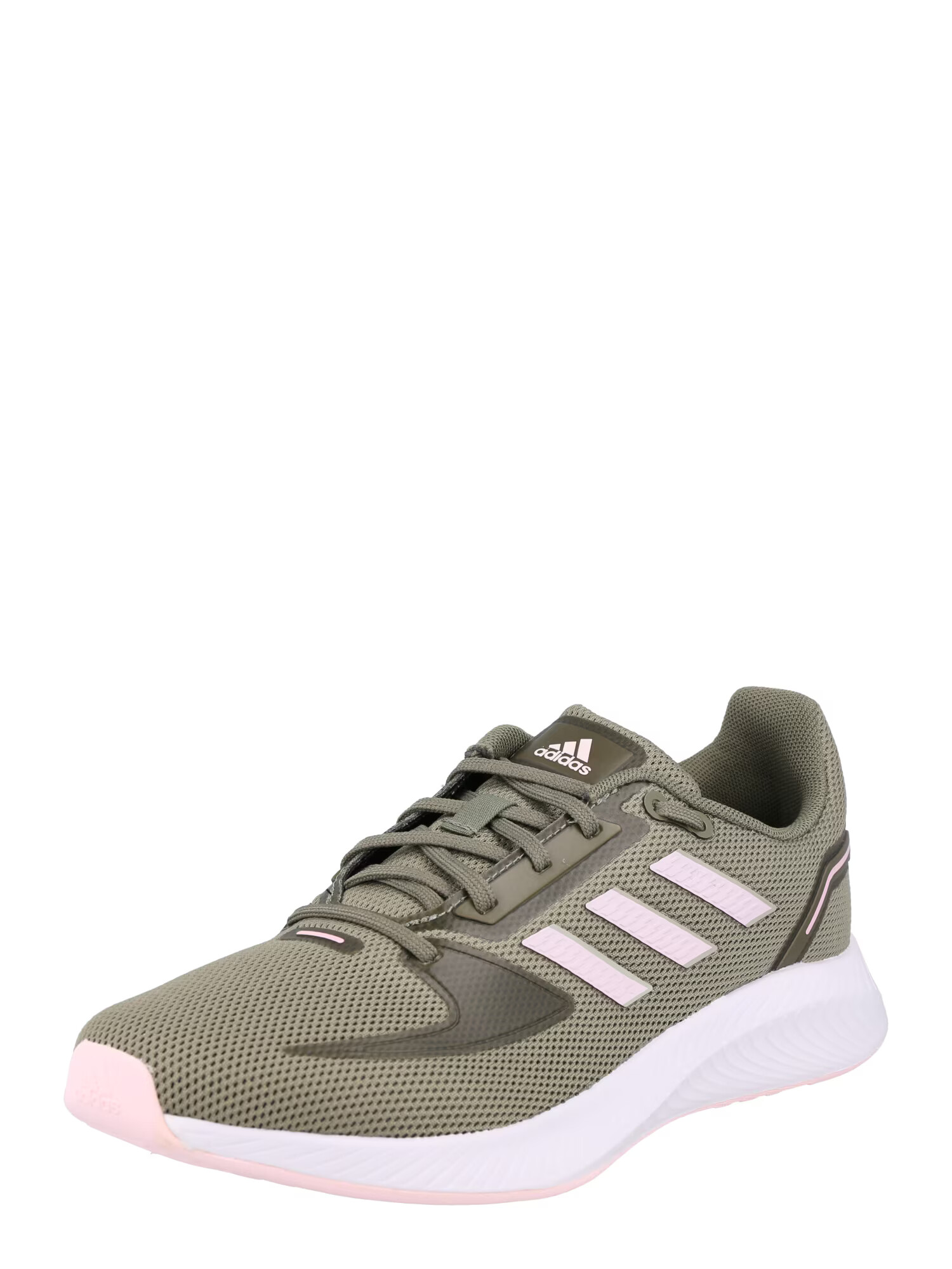 ADIDAS PERFORMANCE Tekaški čevelj 'Runfalcon 2.0' temno zelena / kaki / pastelno roza - Pepit.si