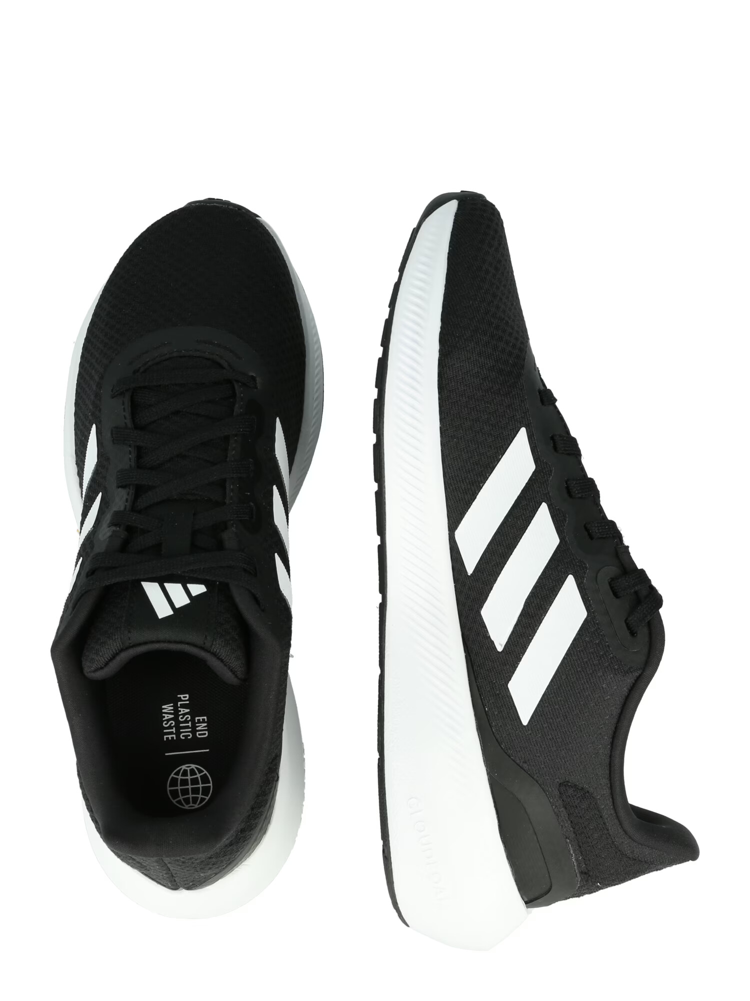 ADIDAS PERFORMANCE Tekaški čevelj 'RUNFALCON 3.0' črna / bela - Pepit.si