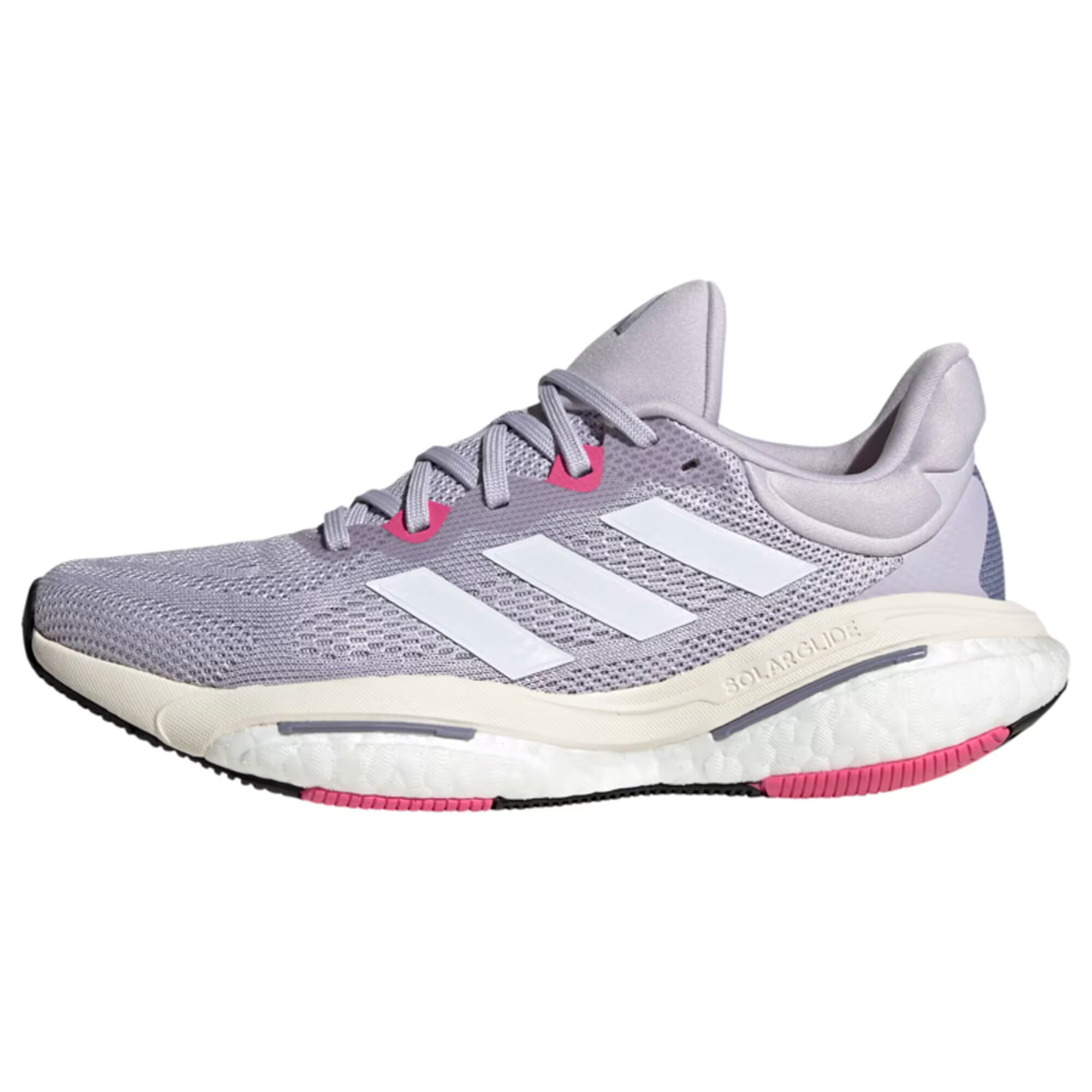 ADIDAS PERFORMANCE Tekaški čevelj 'Solarglide 6' roza / srebrna / bela - Pepit.si