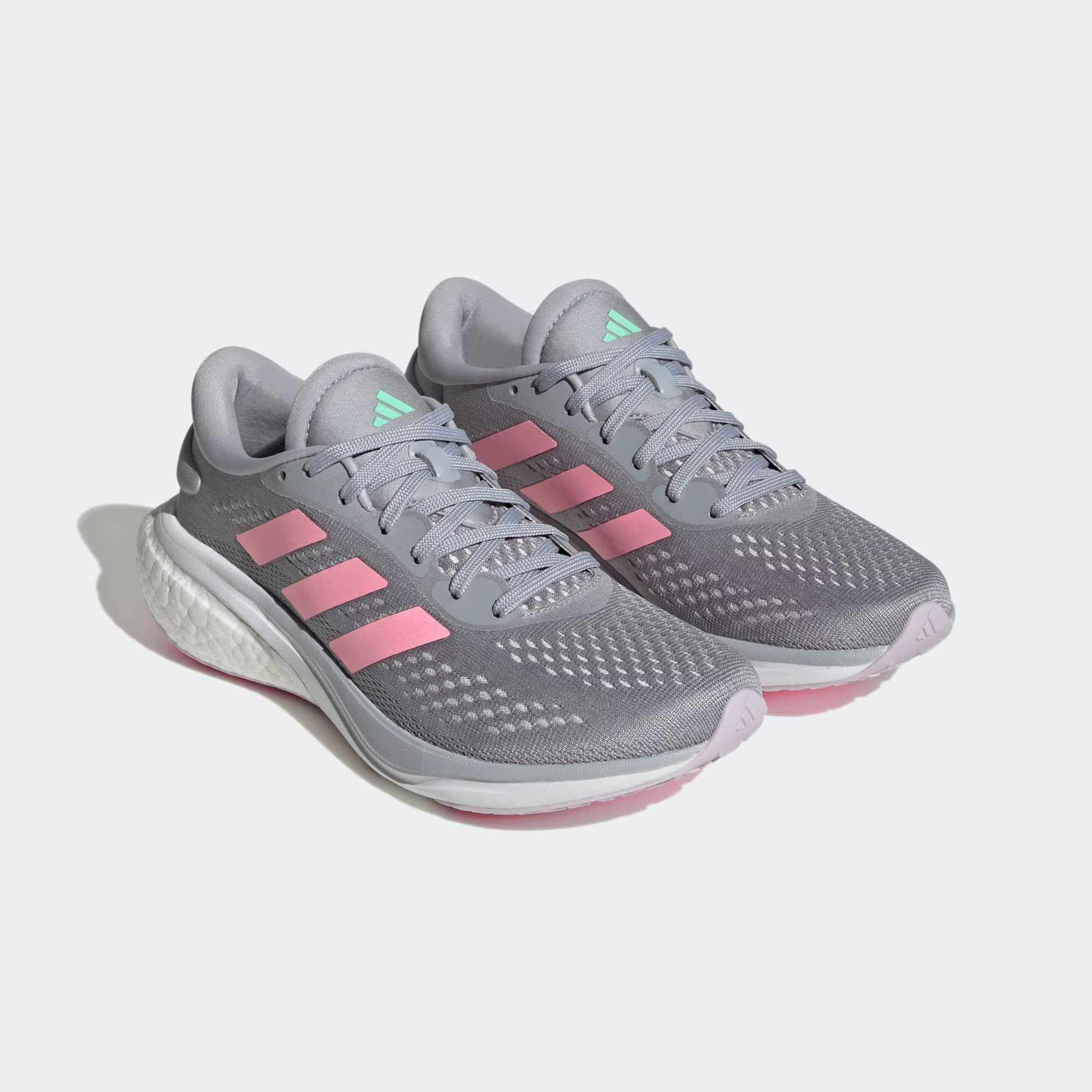 ADIDAS SPORTSWEAR Nizke superge ' Supernova 2.0 ' siva / svetlo siva / zelena / roza - Pepit.si