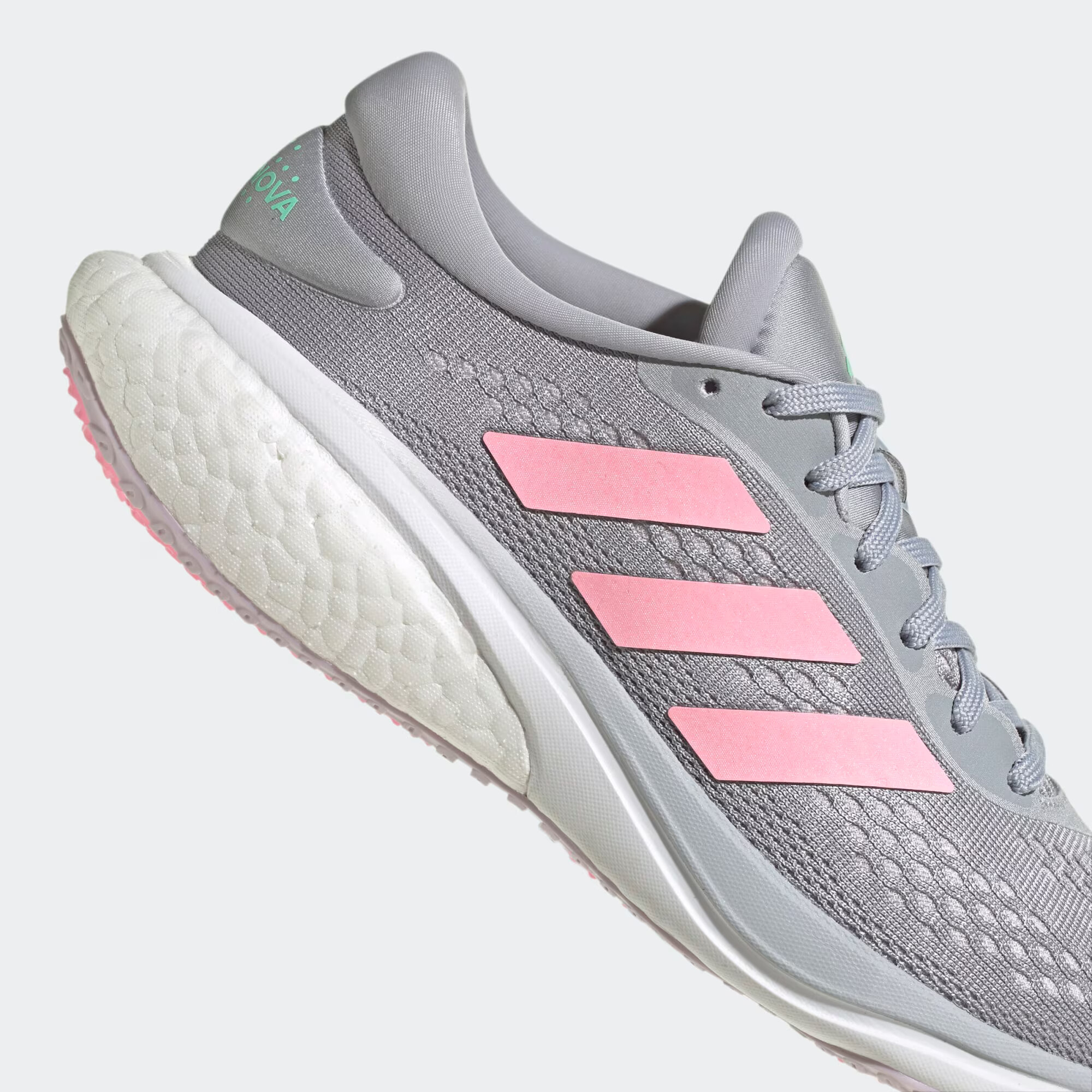 ADIDAS SPORTSWEAR Nizke superge ' Supernova 2.0 ' siva / svetlo siva / zelena / roza - Pepit.si