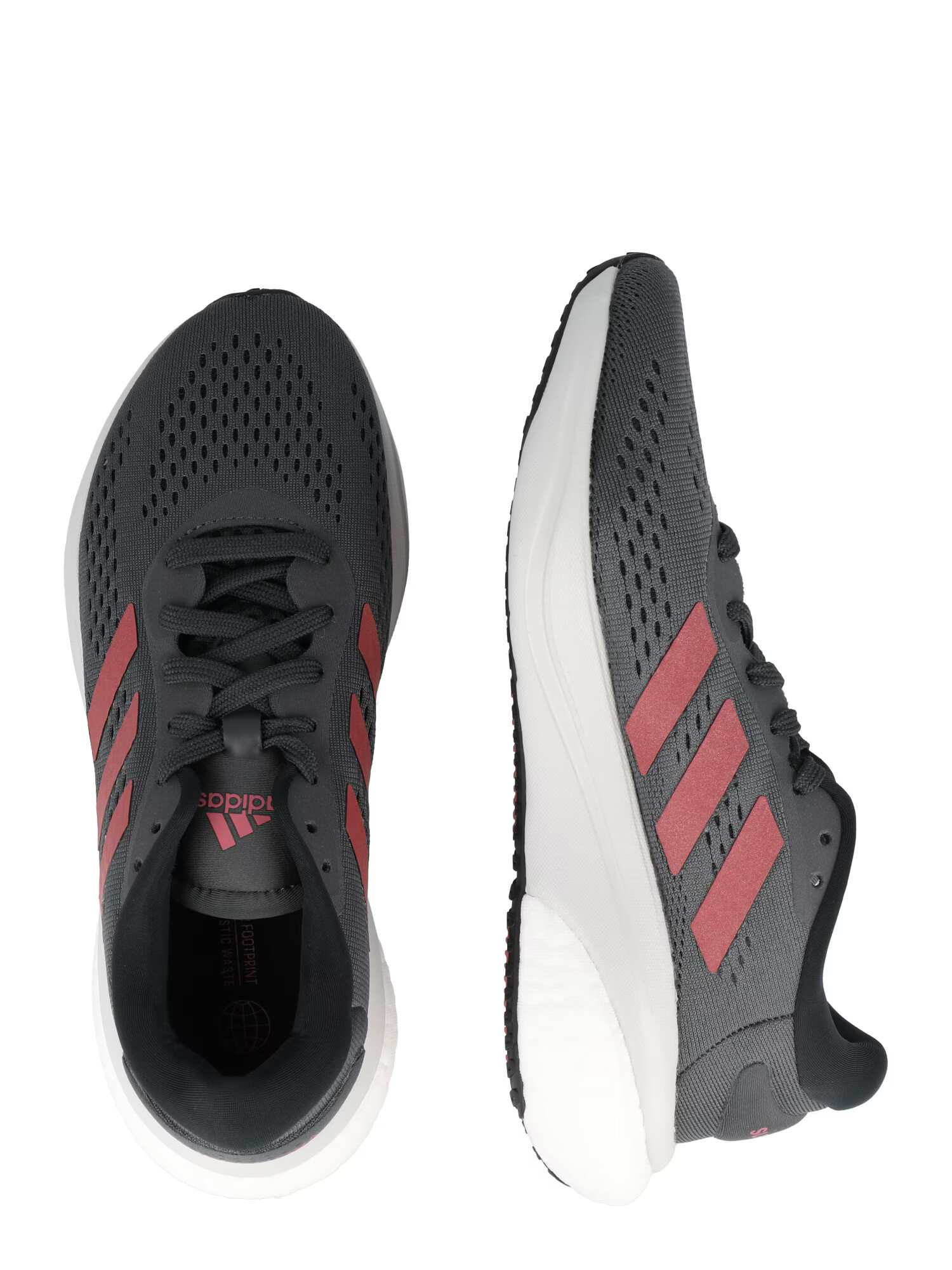 ADIDAS SPORTSWEAR Nizke superge 'SUPERNOVA 2' siva / krvavo rdeča - Pepit.si