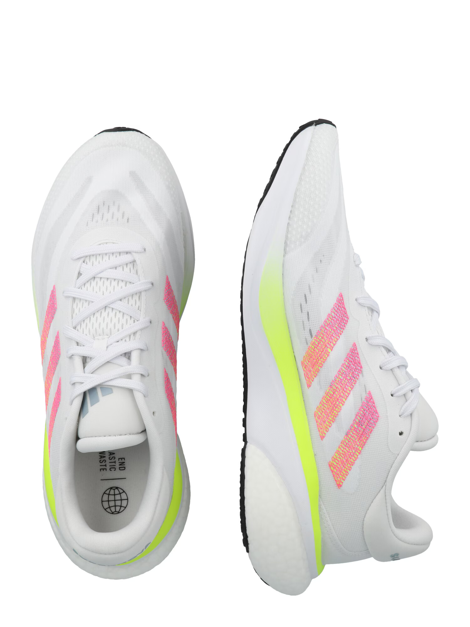 ADIDAS PERFORMANCE Tekaški čevelj 'Supernova 3' neonsko rumena / breskev / roza / bela - Pepit.si