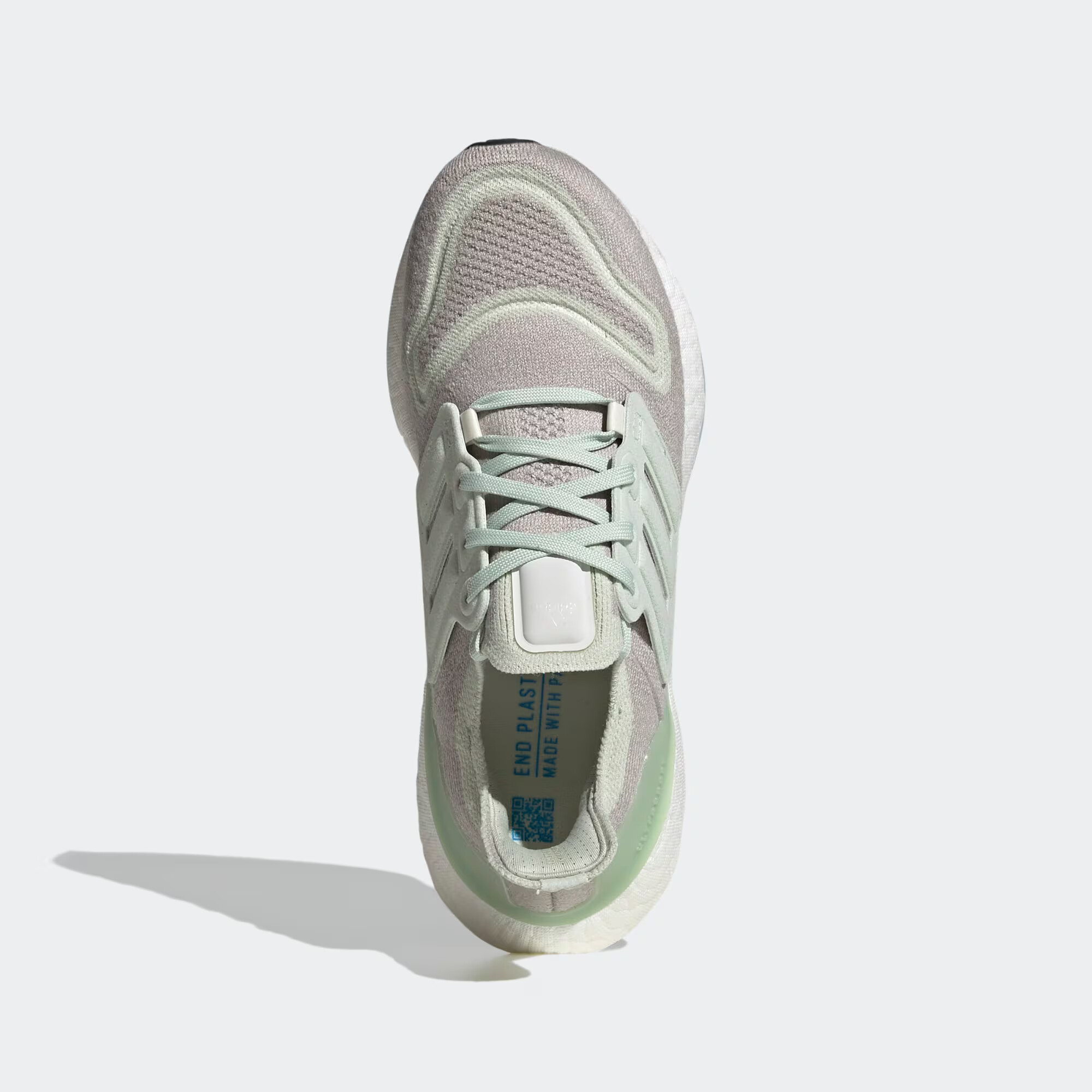 ADIDAS SPORTSWEAR Tekaški čevelj 'Ultraboost 22' siva / pastelno zelena - Pepit.si