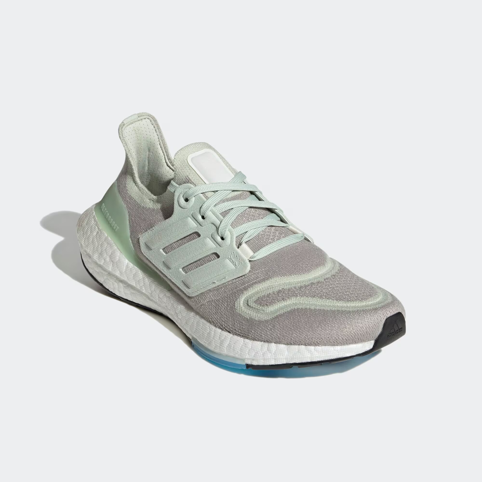 ADIDAS SPORTSWEAR Tekaški čevelj 'Ultraboost 22' siva / pastelno zelena - Pepit.si