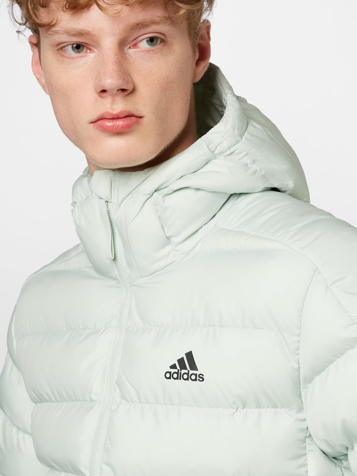 ADIDAS SPORTSWEAR Zunanja jakna 'Itavic' pastelno zelena / črna - Pepit.si