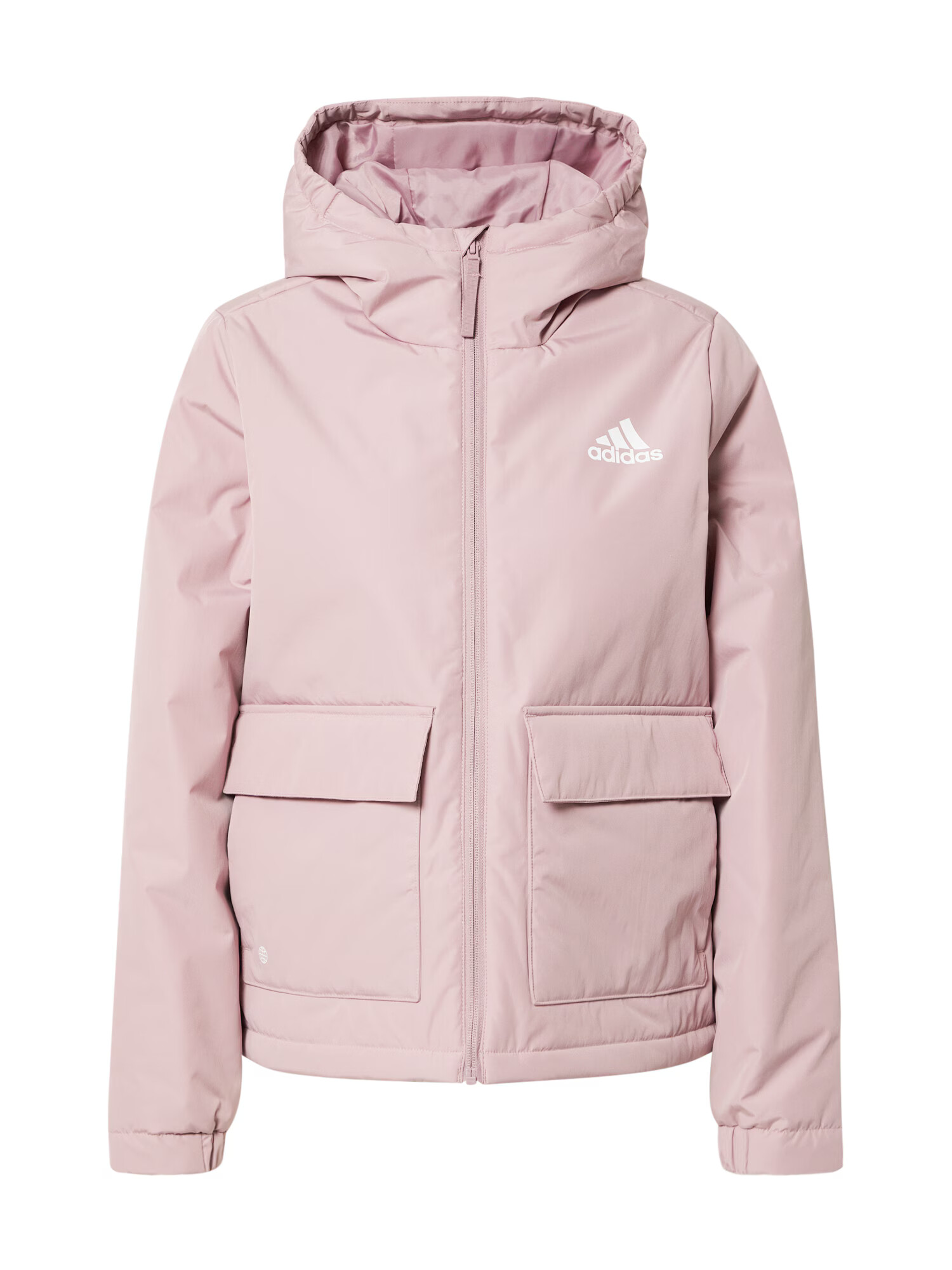 ADIDAS SPORTSWEAR Zunanja jakna mauve / bela - Pepit.si