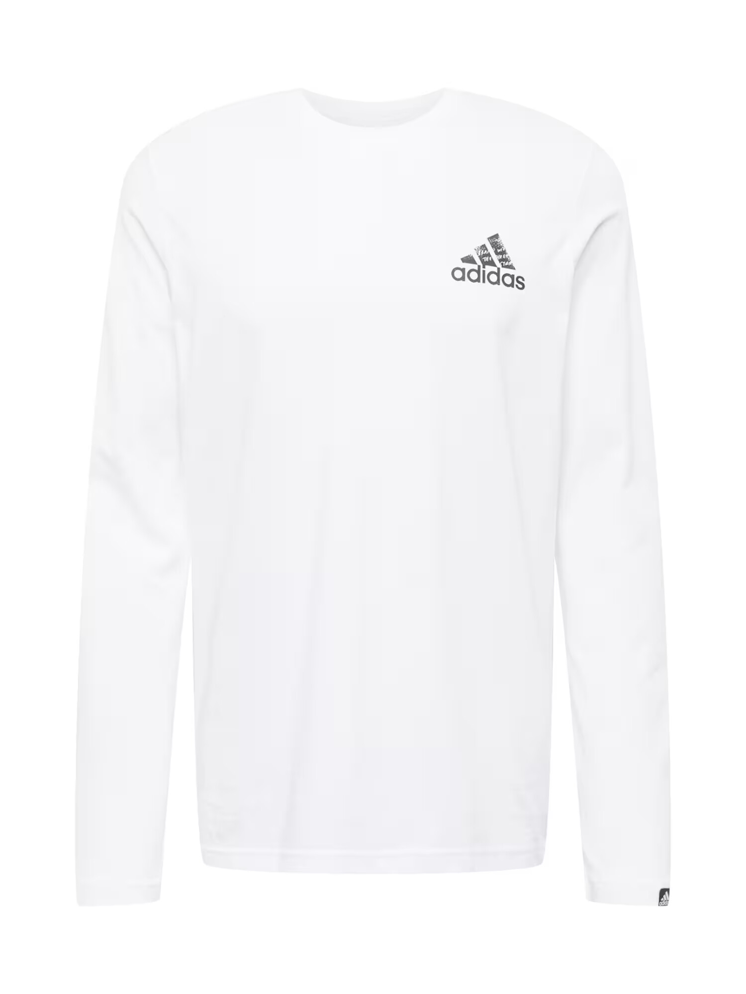 ADIDAS SPORTSWEAR Funkcionalna majica črna / bela - Pepit.si