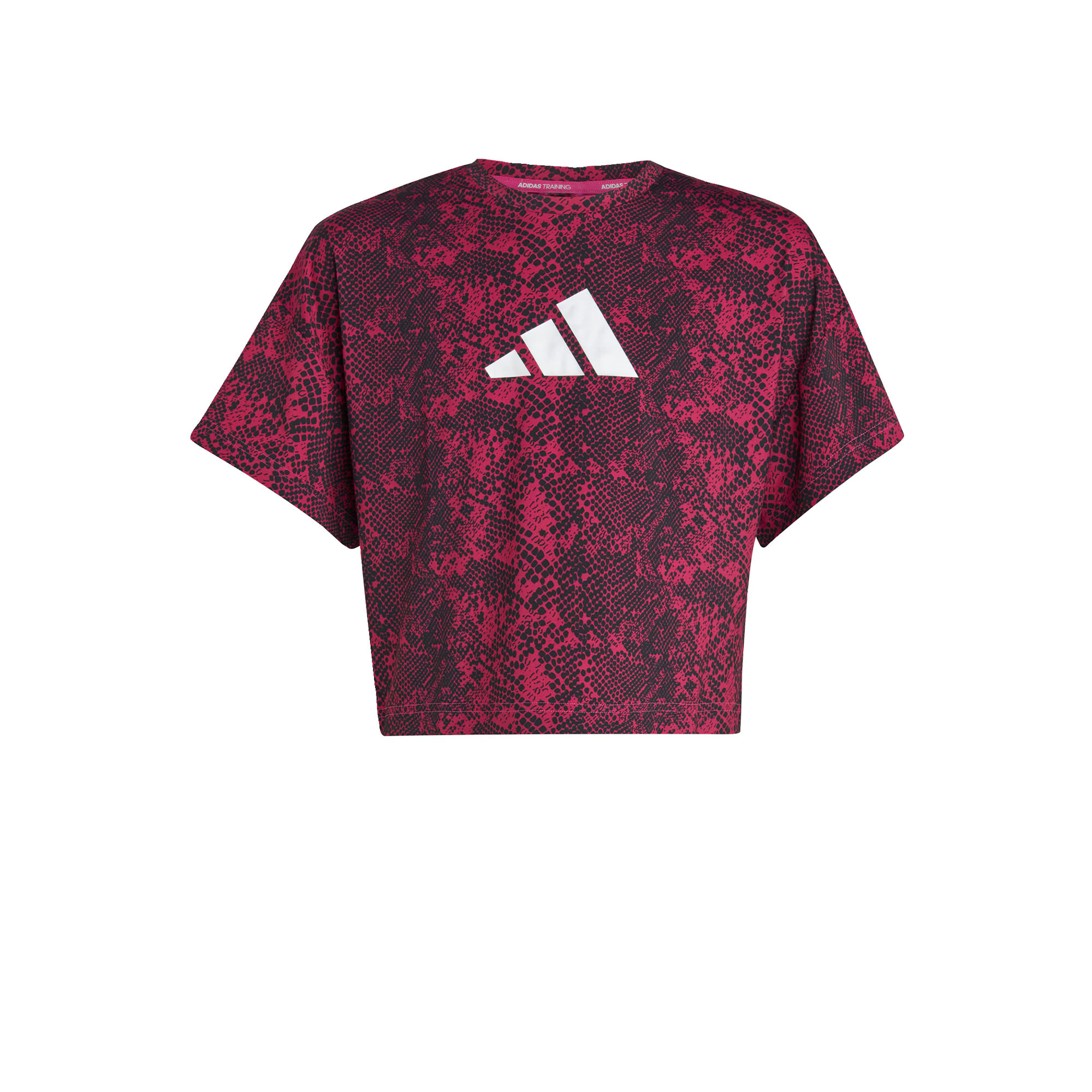 ADIDAS SPORTSWEAR Funkcionalna majica fuksija / bordo / bela - Pepit.si