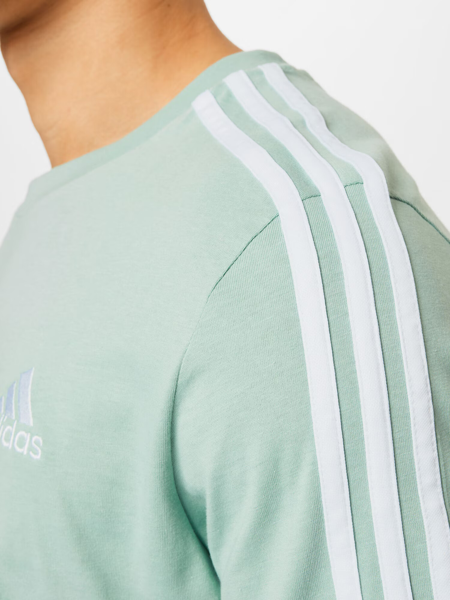 ADIDAS SPORTSWEAR Funkcionalna majica meta / bela - Pepit.si