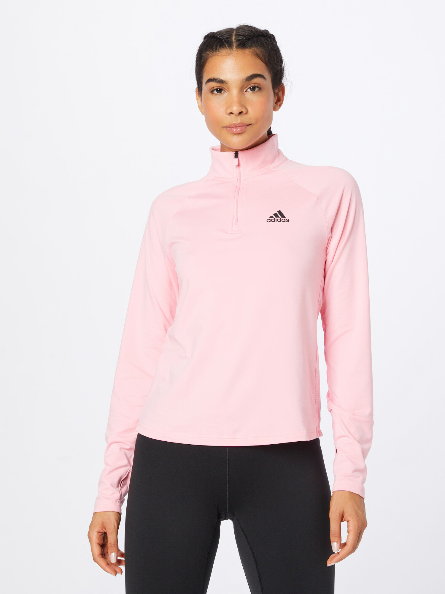 ADIDAS SPORTSWEAR Funkcionalna majica roza / črna - Pepit.si