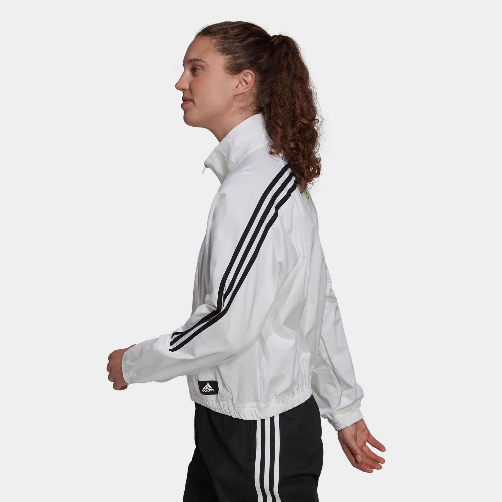 ADIDAS SPORTSWEAR Jakna za trening črna / bela - Pepit.si