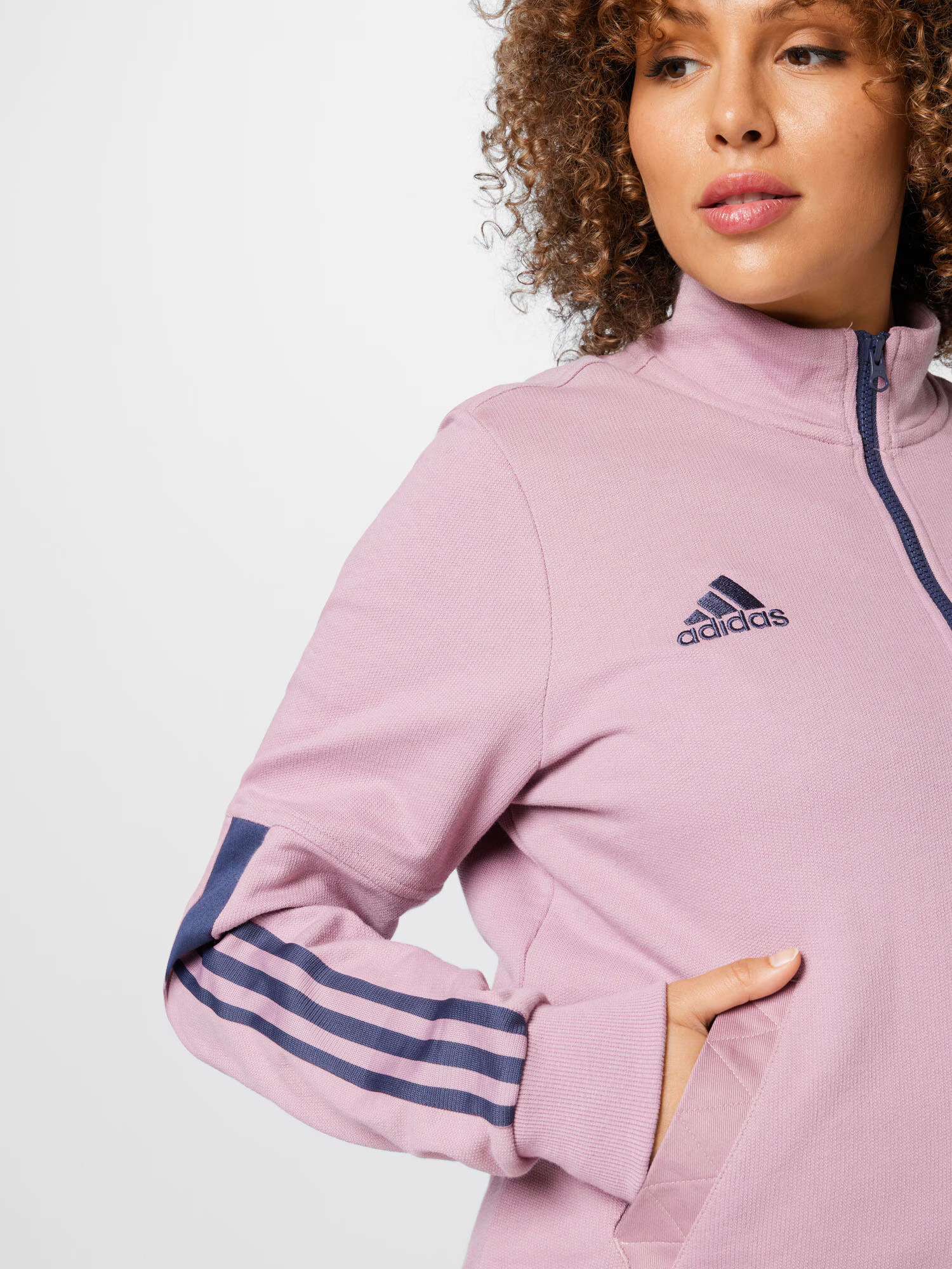 ADIDAS SPORTSWEAR Jakna za trening 'Tiro' mauve / črna - Pepit.si