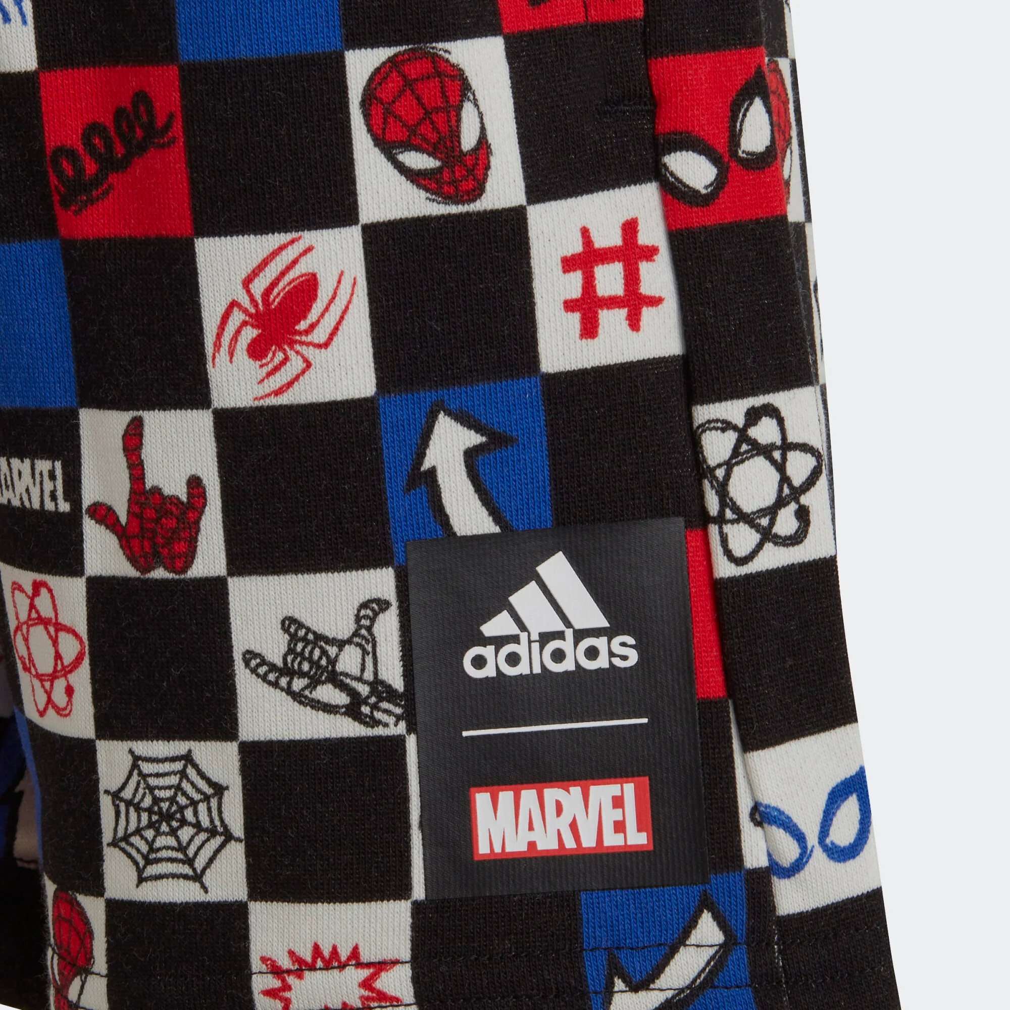 ADIDAS SPORTSWEAR Športna trenirka 'Marvel Spider-Man' modra / rdeča / črna / bela - Pepit.si