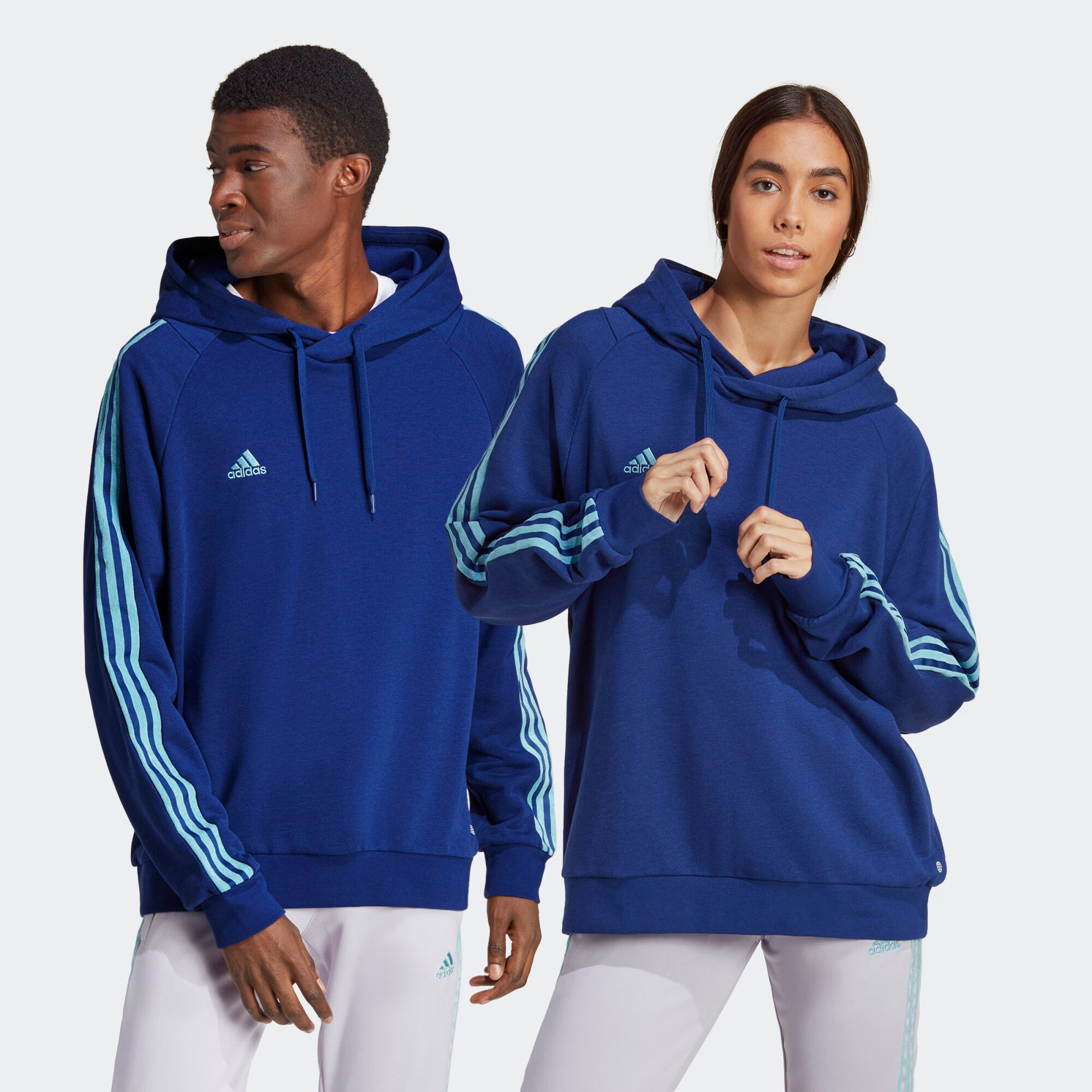 ADIDAS SPORTSWEAR Športen pulover 'Tiro' modra / turkizna - Pepit.si