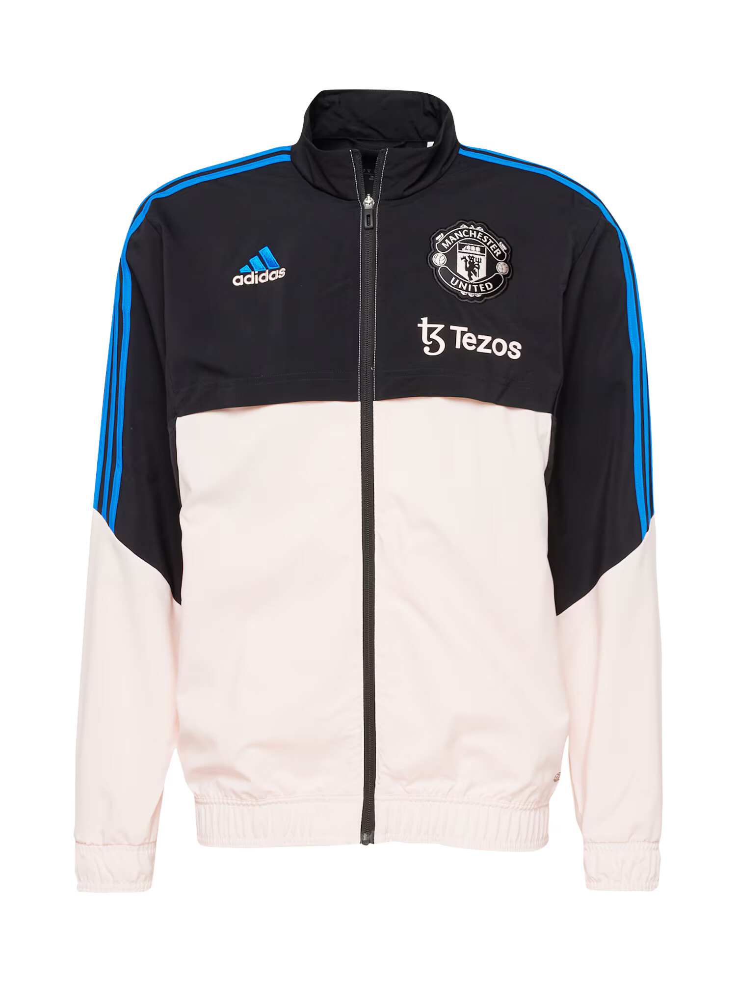 ADIDAS SPORTSWEAR Športna jakna 'Manchester United Condivo 22' kremna / modra / črna / bela - Pepit.si