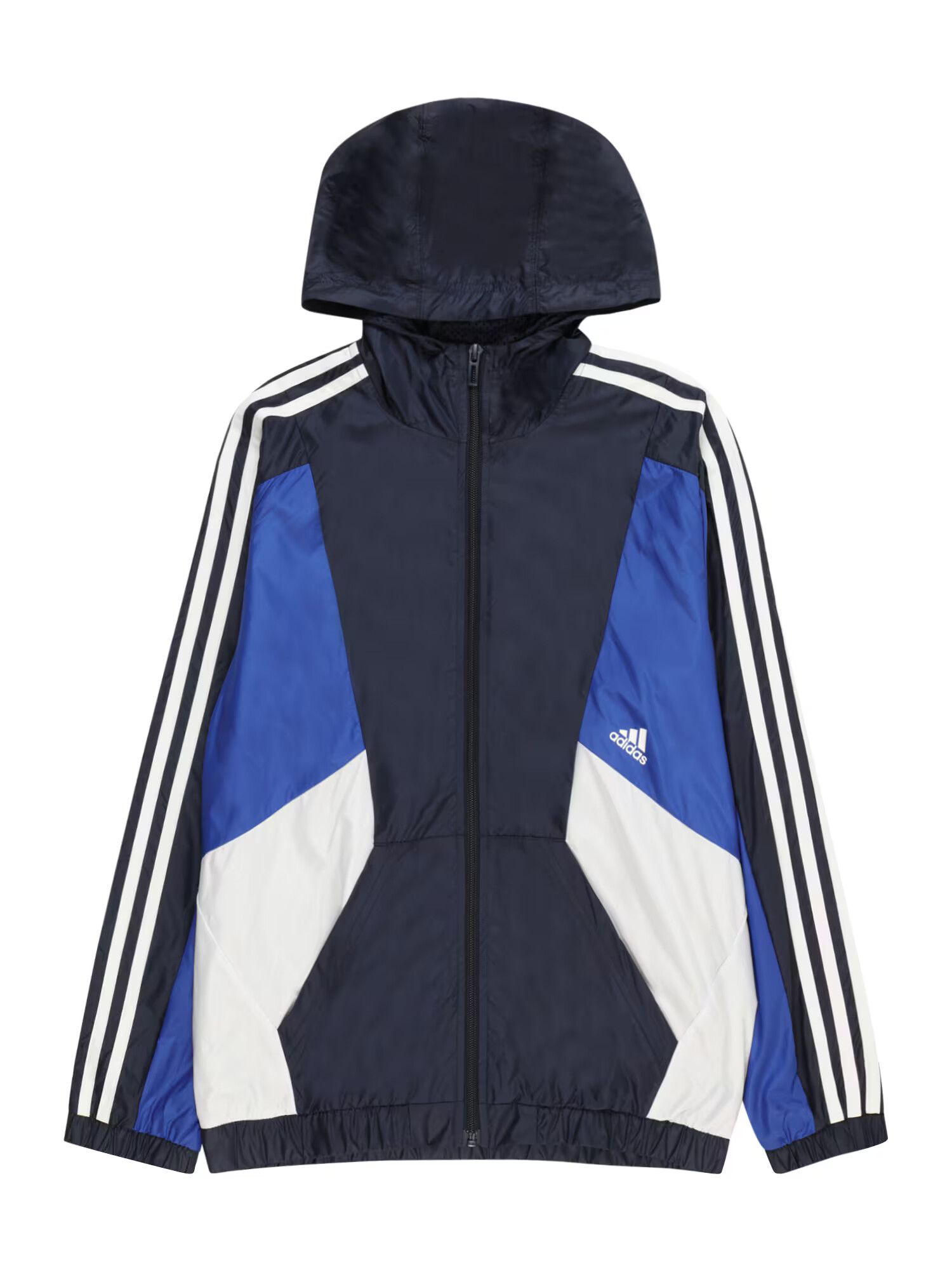 ADIDAS SPORTSWEAR Športna jakna nočno modra / kraljevo modra / bela - Pepit.si