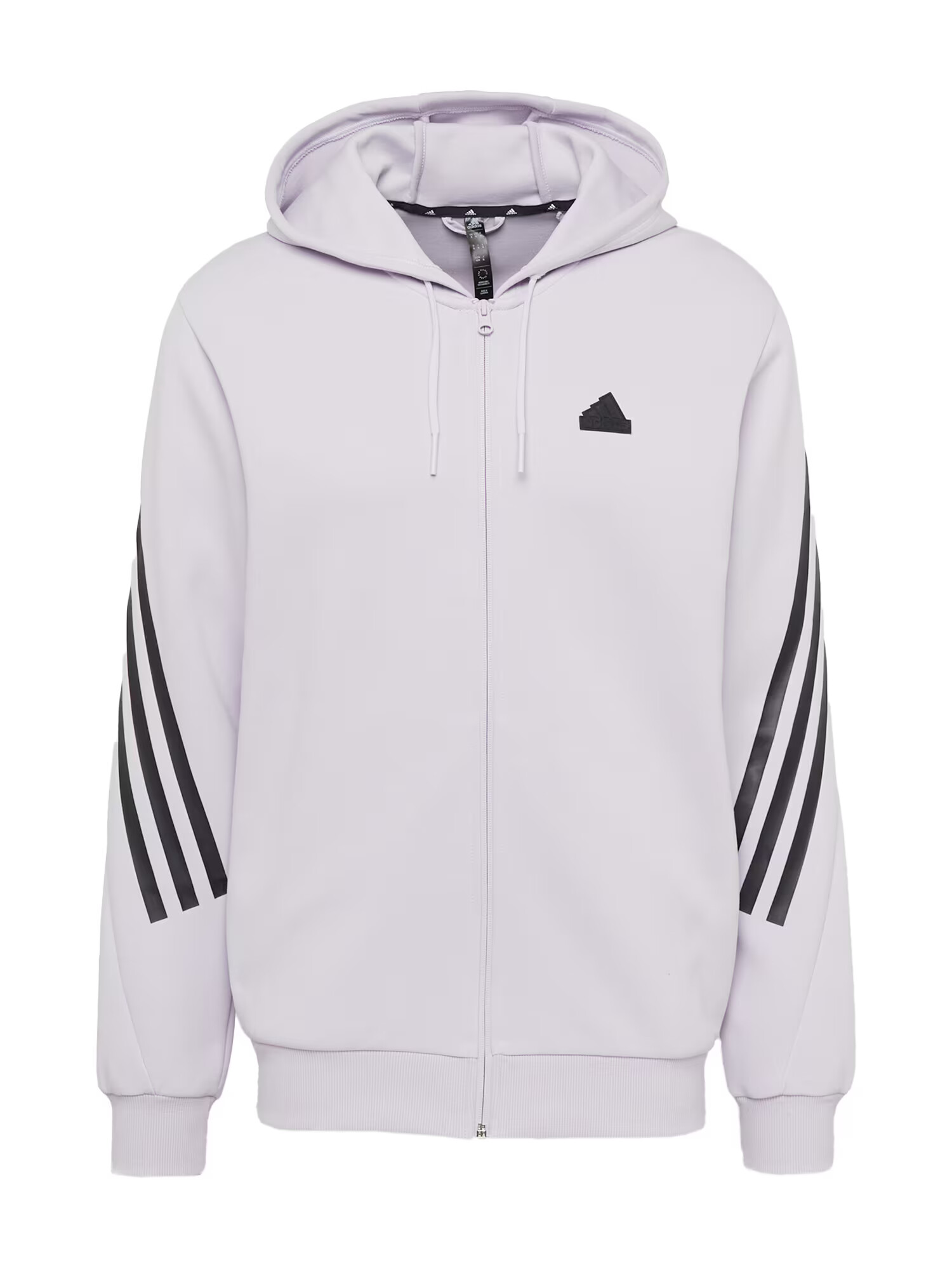 ADIDAS SPORTSWEAR Športna jopa na zadrgo pastelno lila / črna - Pepit.si