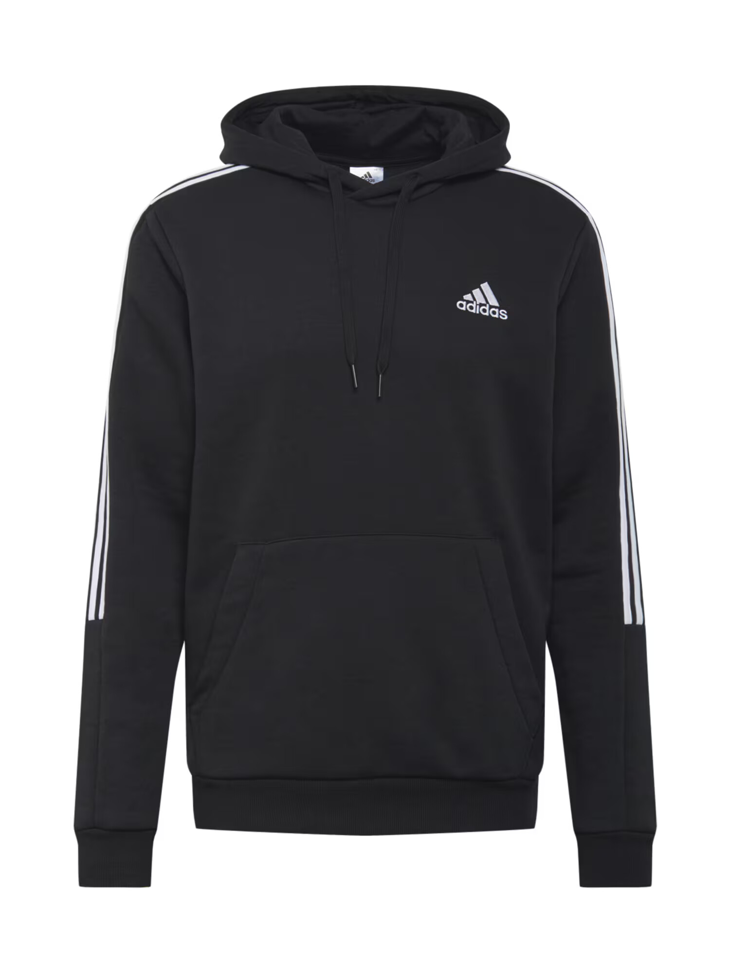 ADIDAS SPORTSWEAR Športna majica črna / bela - Pepit.si