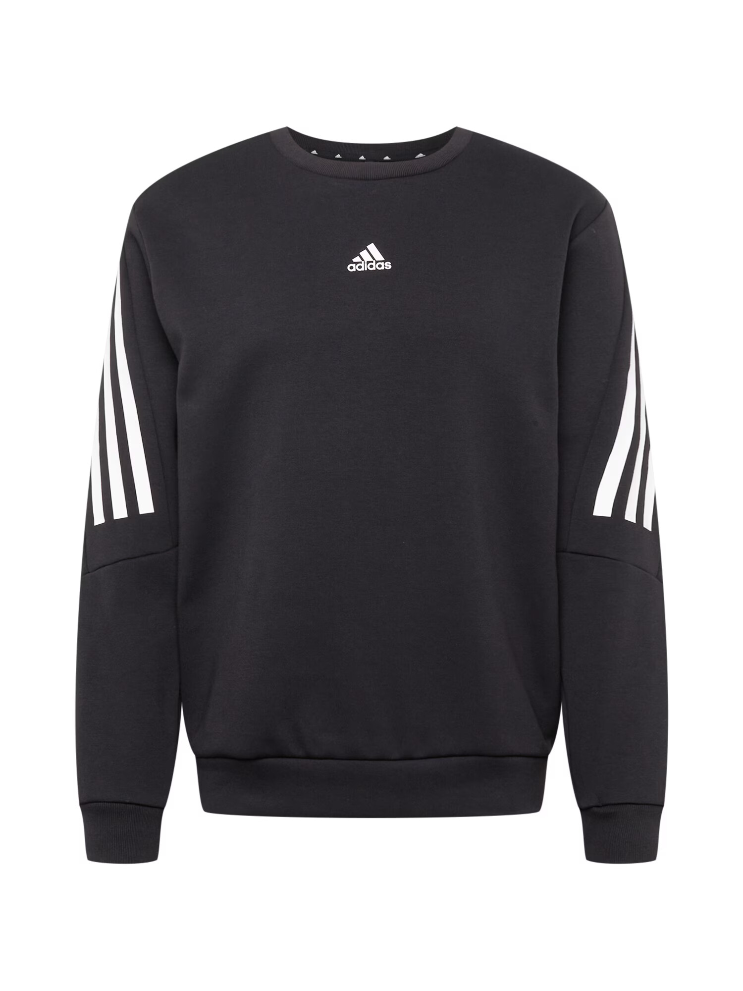 ADIDAS SPORTSWEAR Športna majica črna / bela - Pepit.si