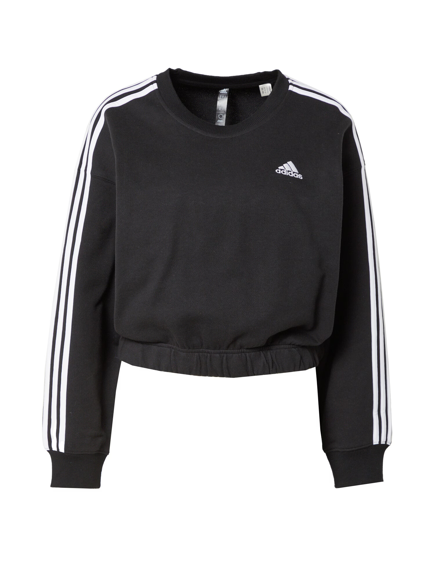 ADIDAS SPORTSWEAR Športna majica črna / bela - Pepit.si