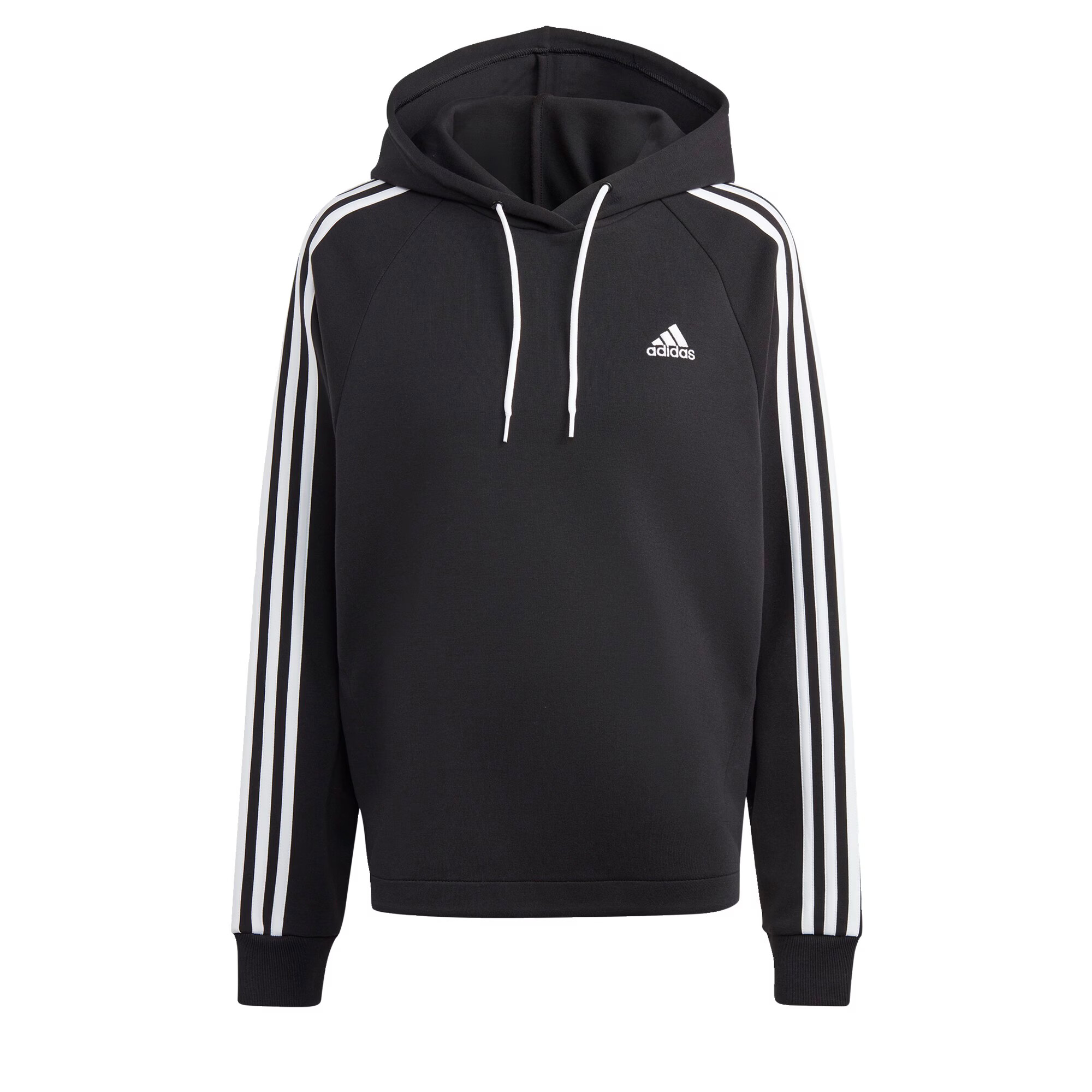 ADIDAS SPORTSWEAR Športna majica črna / bela - Pepit.si