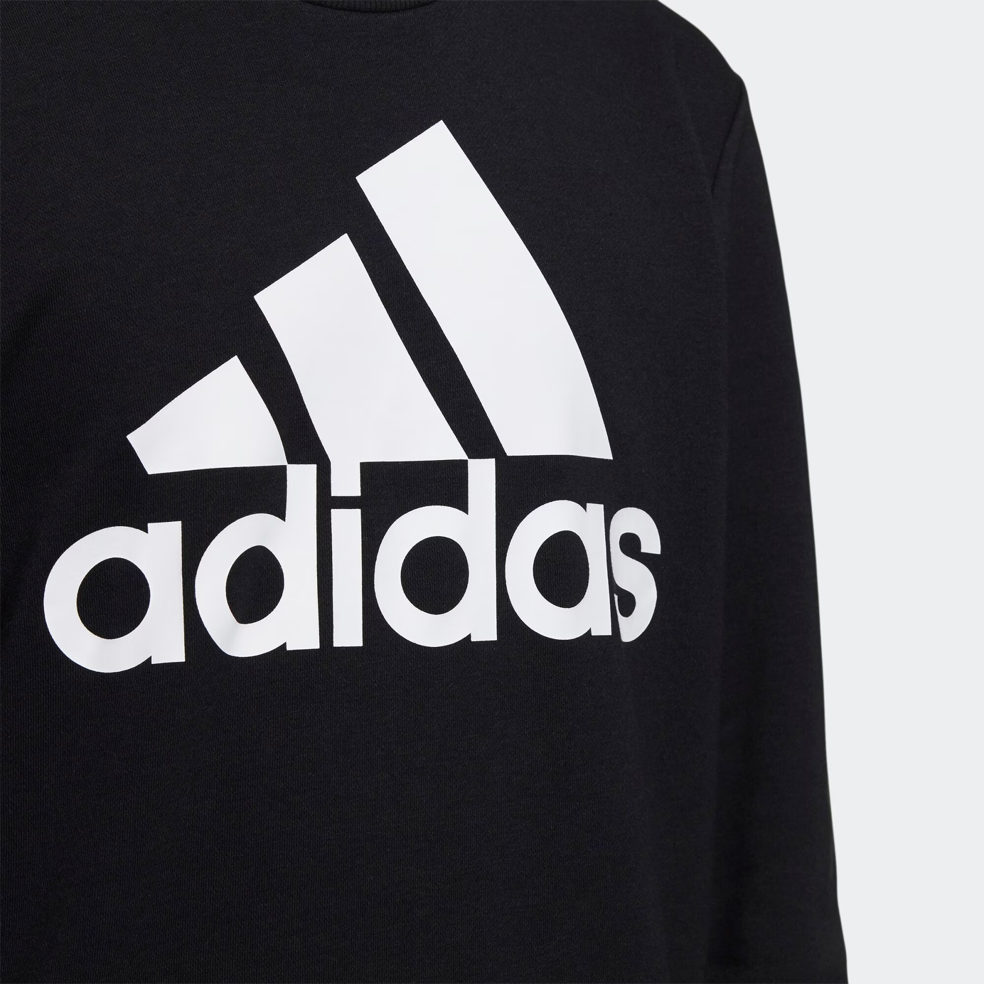 ADIDAS SPORTSWEAR Športna majica črna / bela - Pepit.si