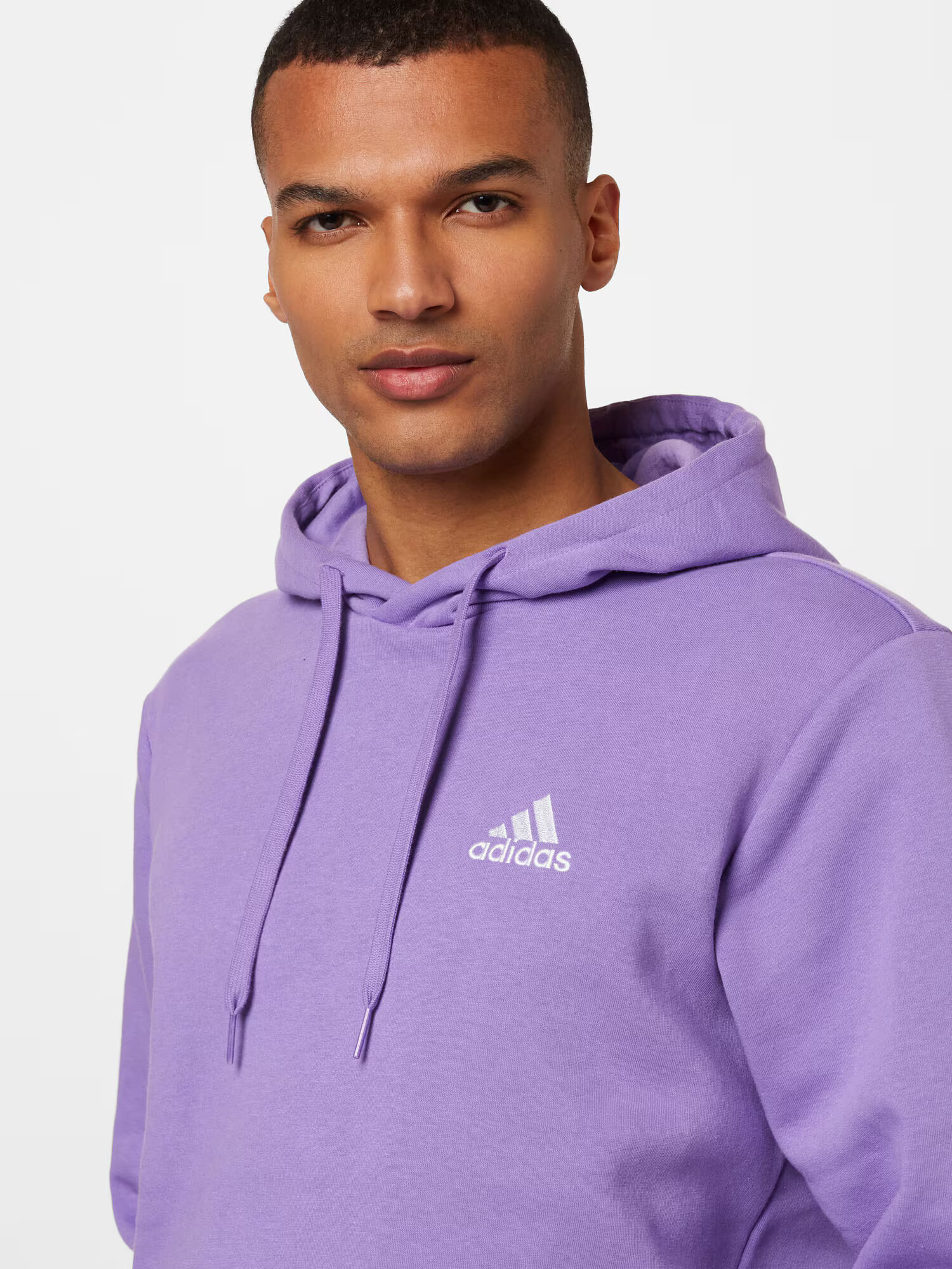 ADIDAS SPORTSWEAR Športna majica 'FEELCOZY' lila / bela - Pepit.si