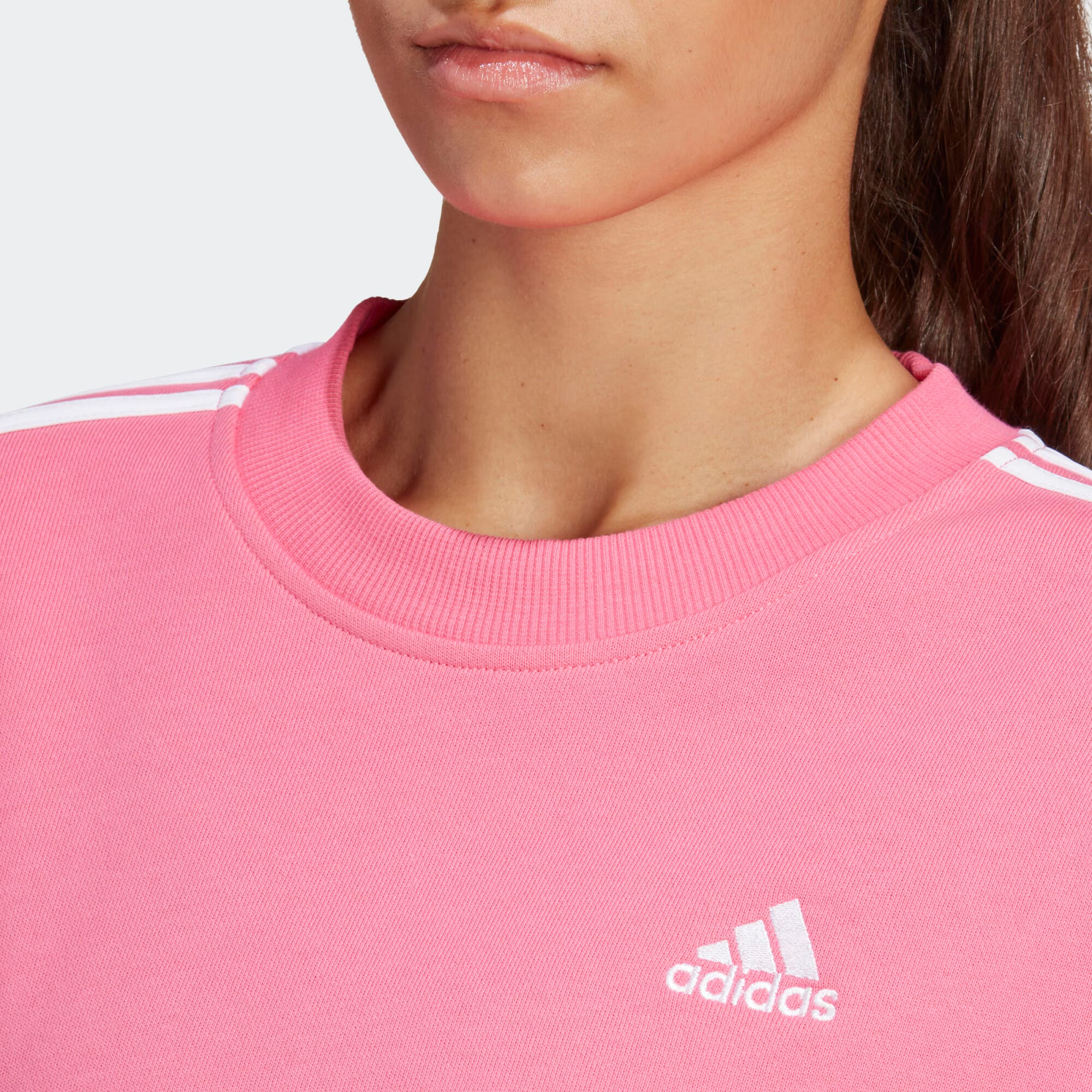 ADIDAS SPORTSWEAR Športna majica magenta / bela - Pepit.si