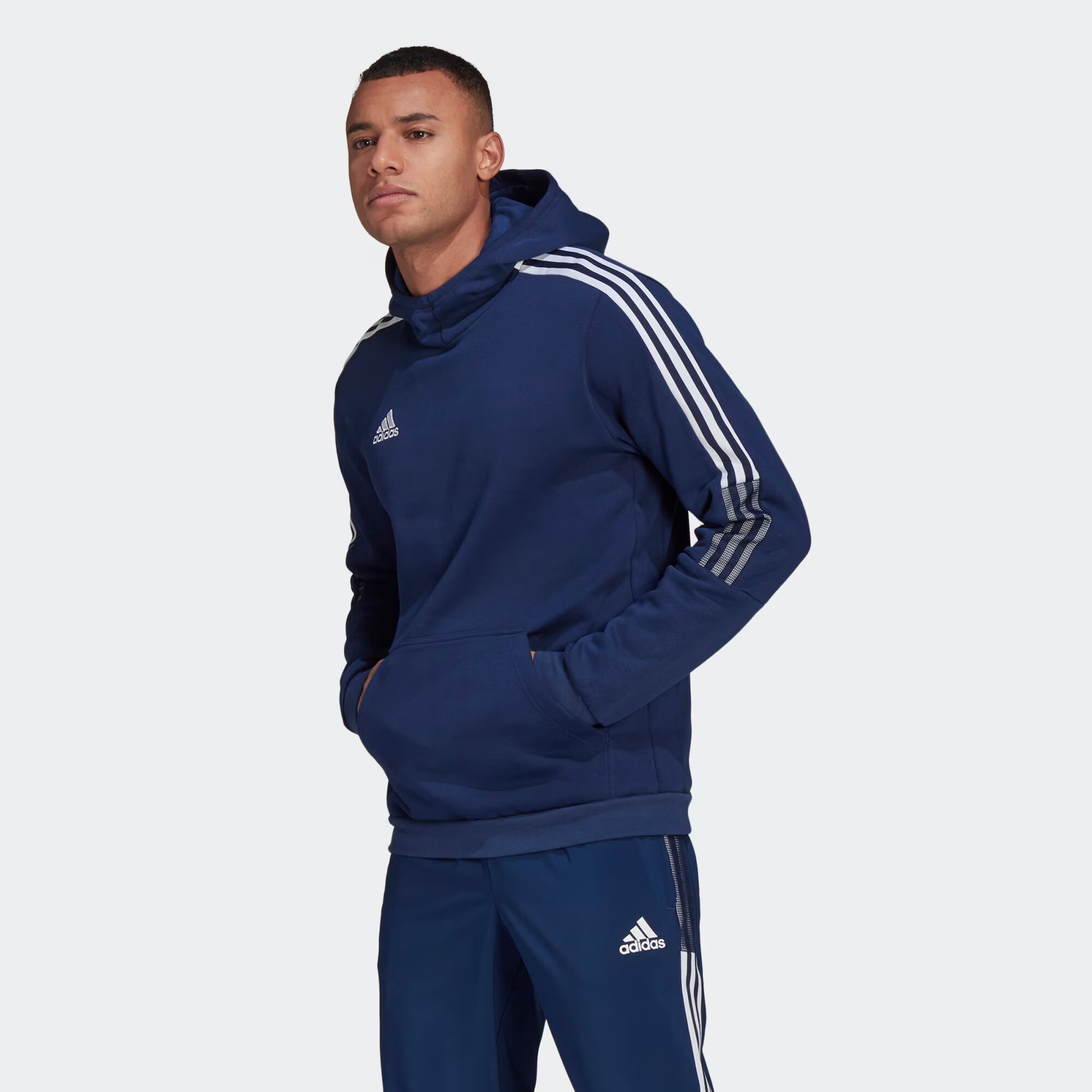 ADIDAS SPORTSWEAR Športna majica 'Tiro 21' marine / bela - Pepit.si