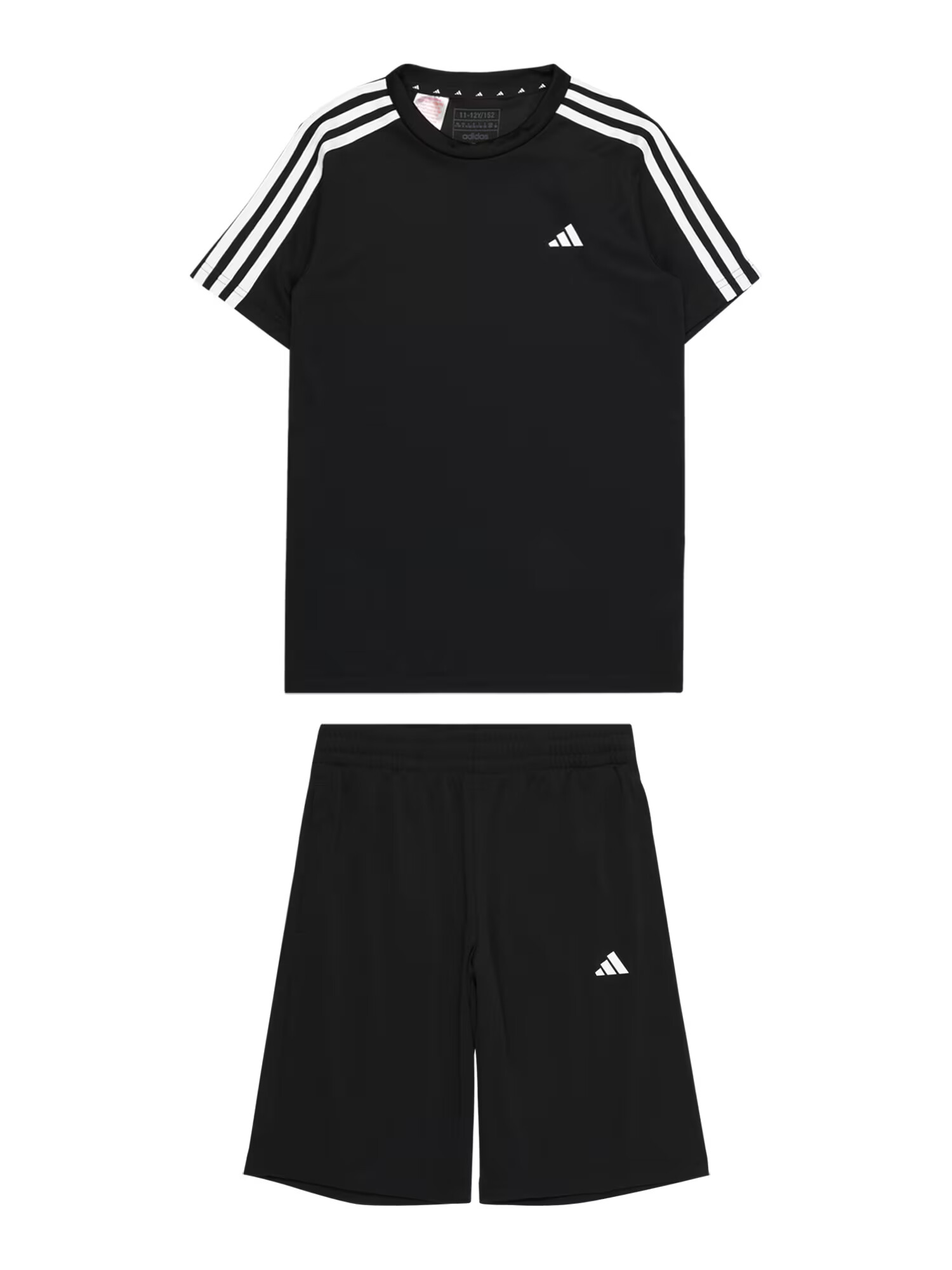 ADIDAS SPORTSWEAR Športna trenirka črna / bela - Pepit.si