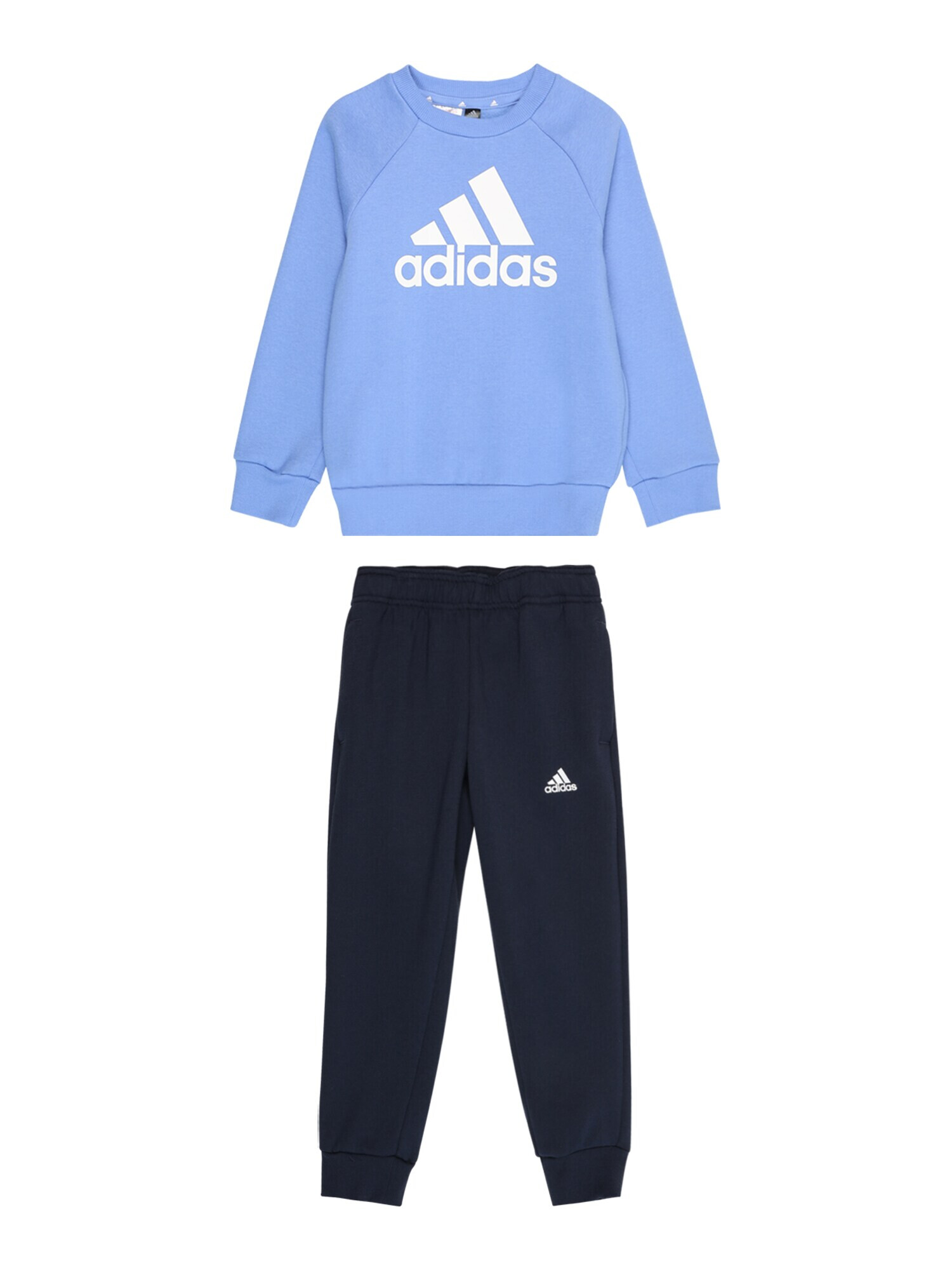 ADIDAS SPORTSWEAR Športna trenirka nočno modra / svetlo modra / bela - Pepit.si