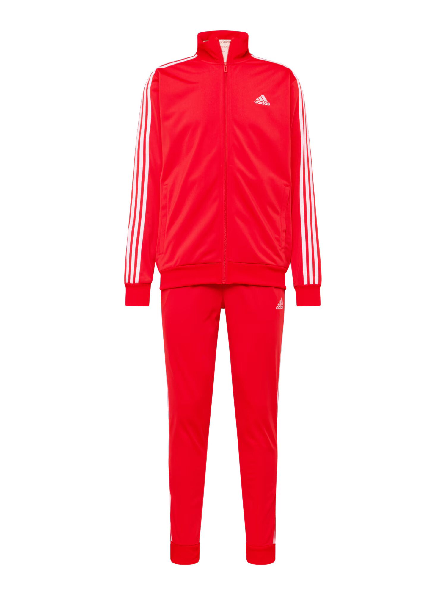 ADIDAS SPORTSWEAR Športna trenirka oranžno rdeča / bela - Pepit.si