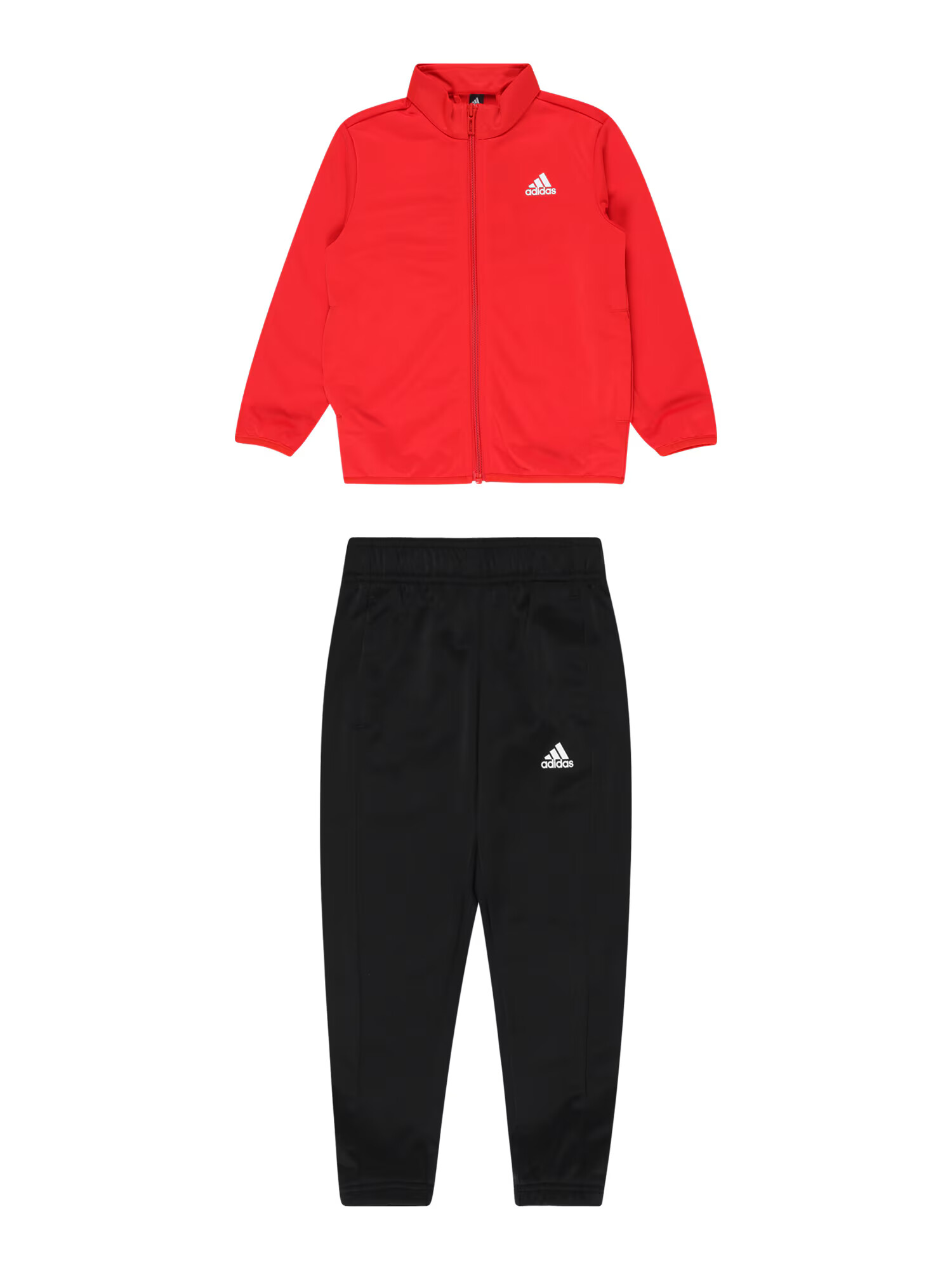 ADIDAS SPORTSWEAR Športna trenirka rdeča / črna / bela - Pepit.si