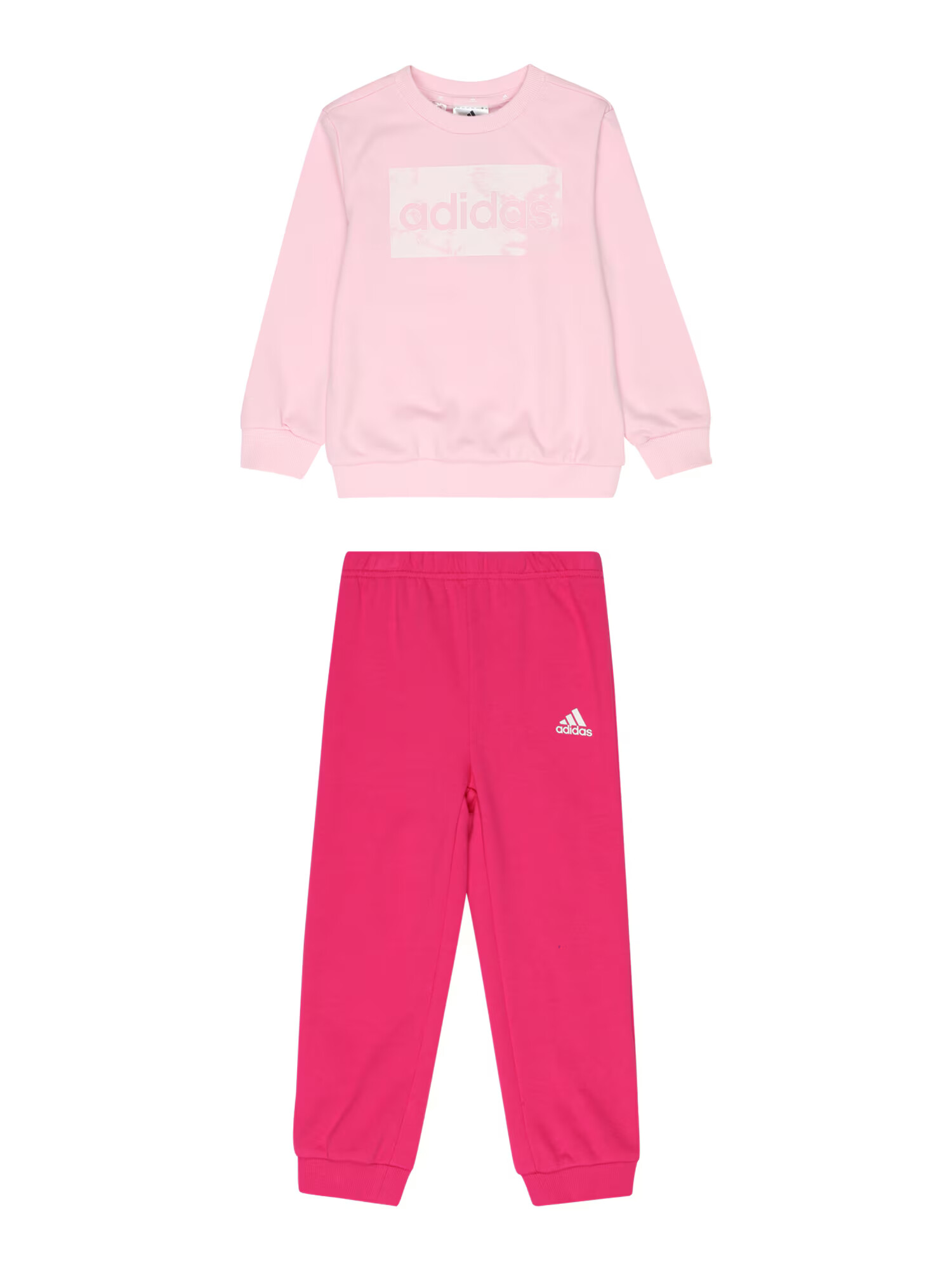 ADIDAS SPORTSWEAR Športna trenirka roza / roza / bela - Pepit.si