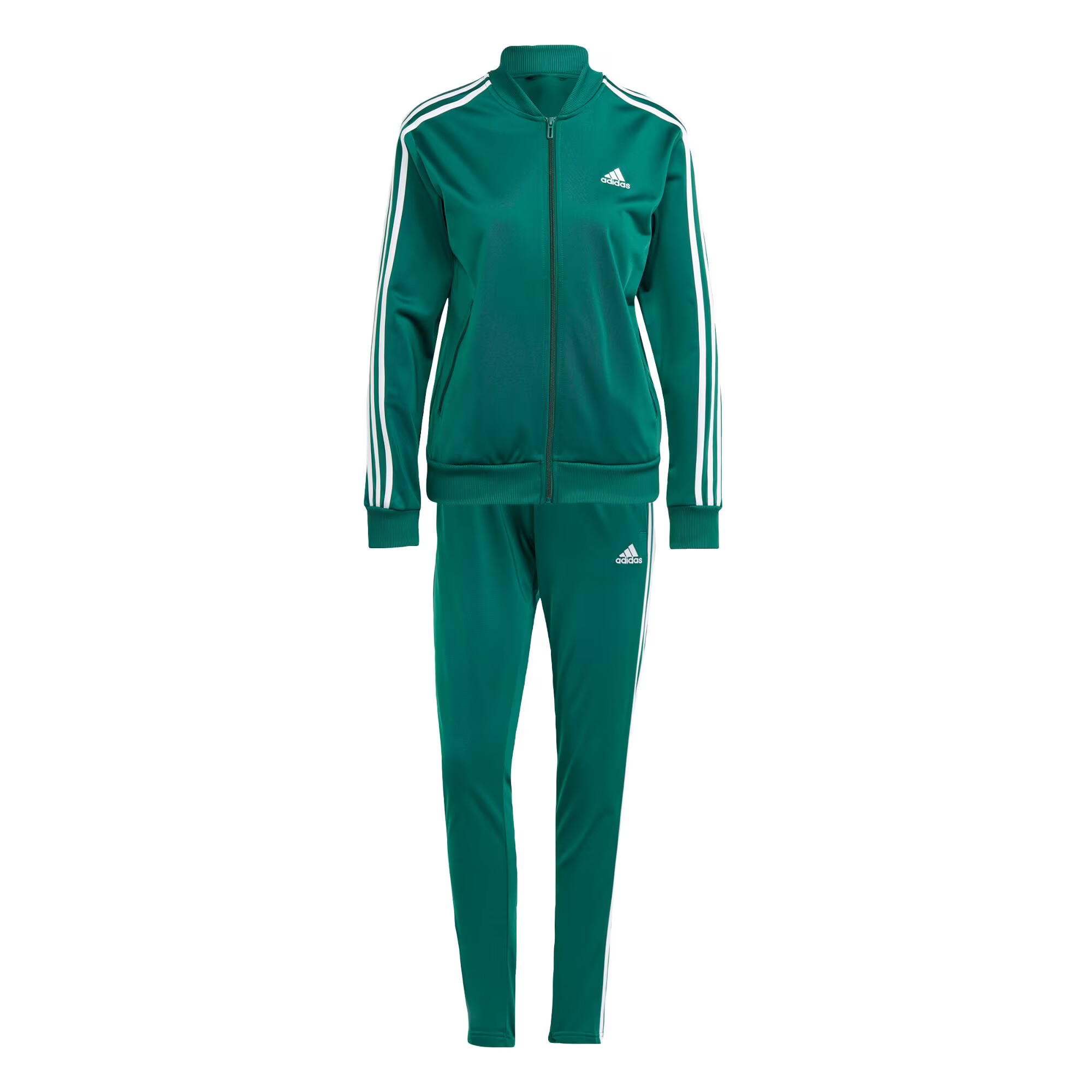 ADIDAS SPORTSWEAR Športna trenirka zelena / off-bela - Pepit.si