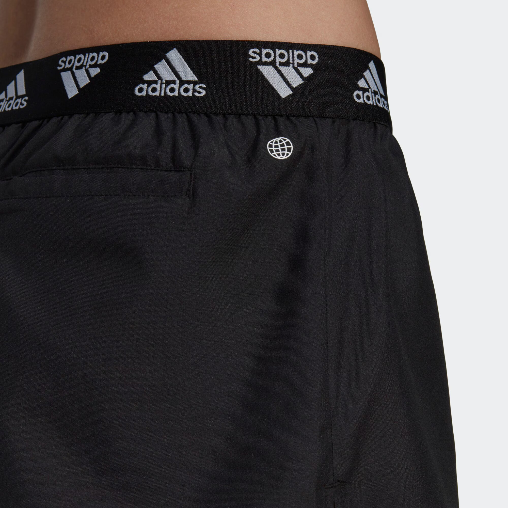 ADIDAS SPORTSWEAR Športne bikini hlačke črna / bela - Pepit.si